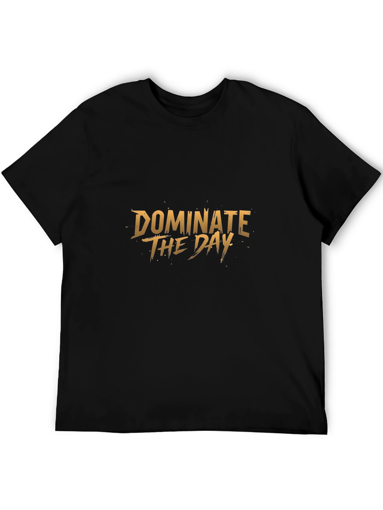 Dominate the Day Graphic Tee - Mens Black T-Shirt