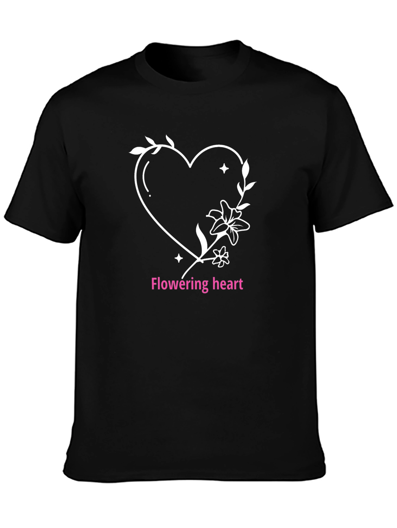 Flowering Heart Graphic Tee