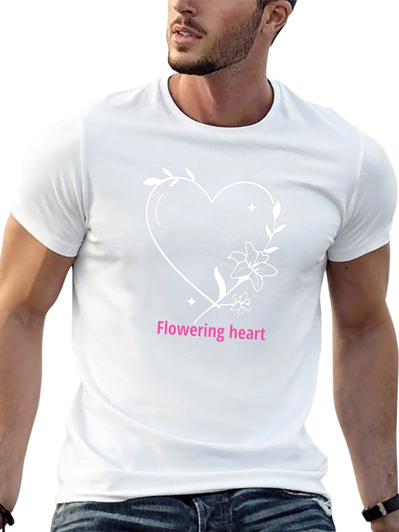 Flowering Heart Graphic Tee