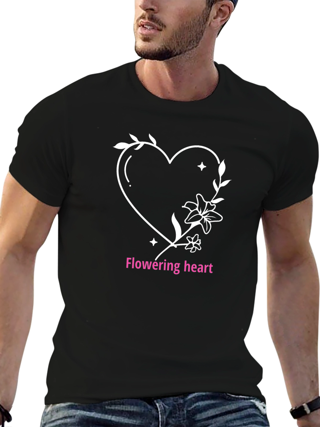 Flowering Heart Graphic Tee