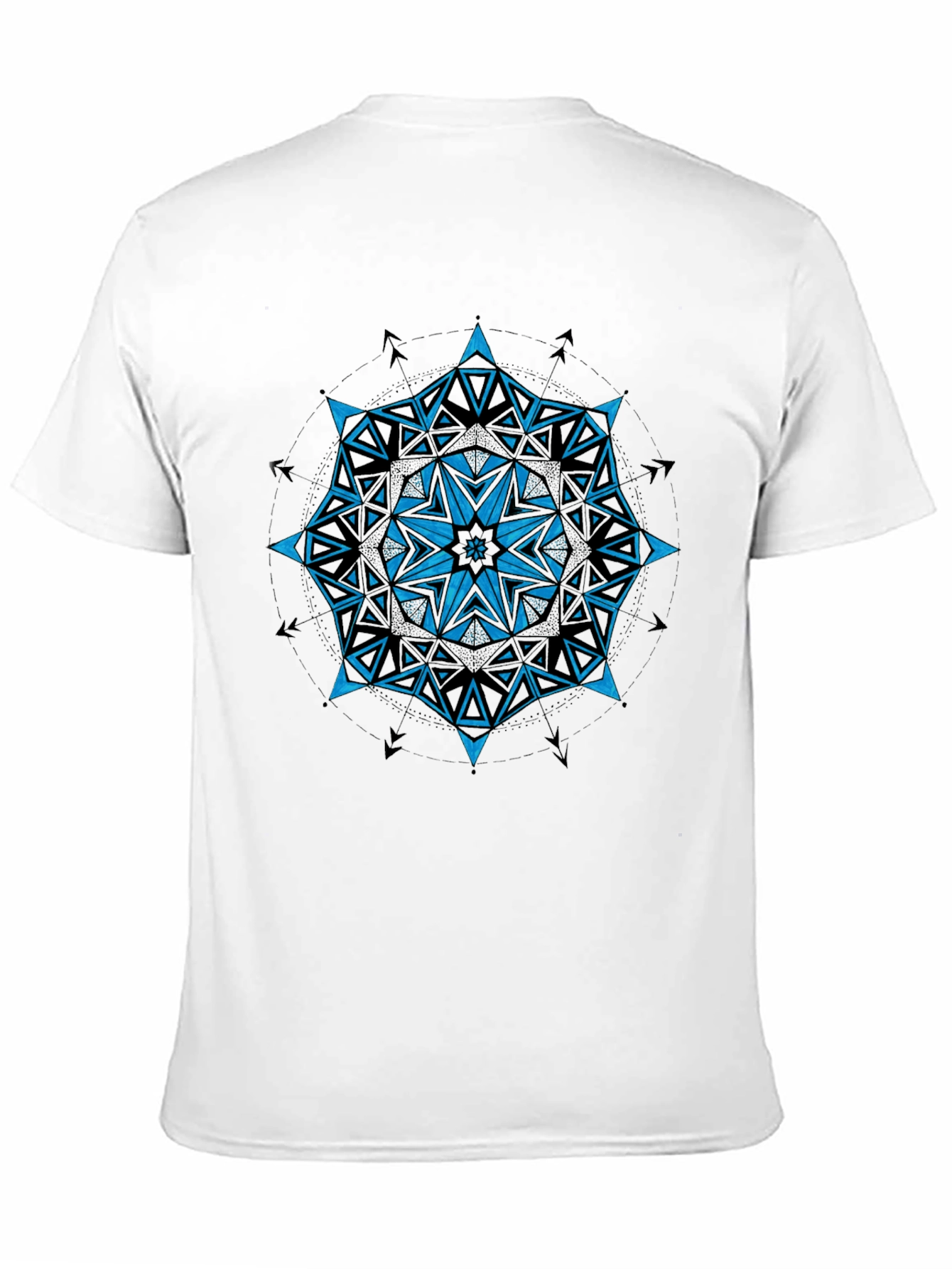 Geometric Mandala Graphic Print T-Shirt