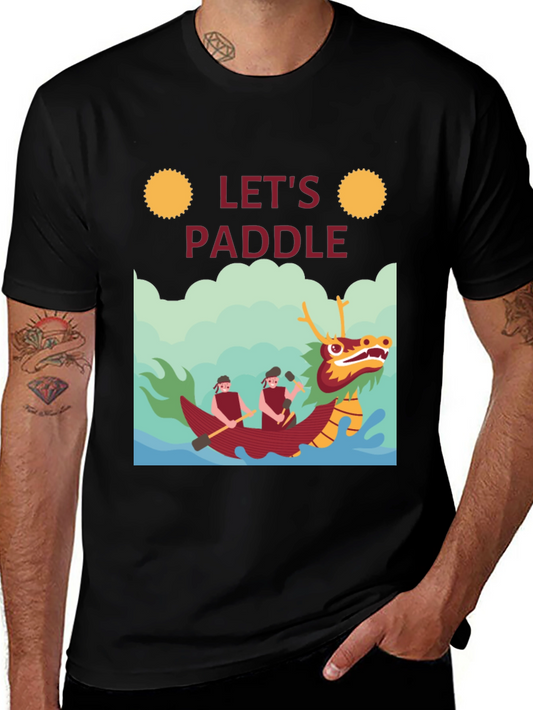 Lets Paddle Dragon Boat Festival T-Shirt