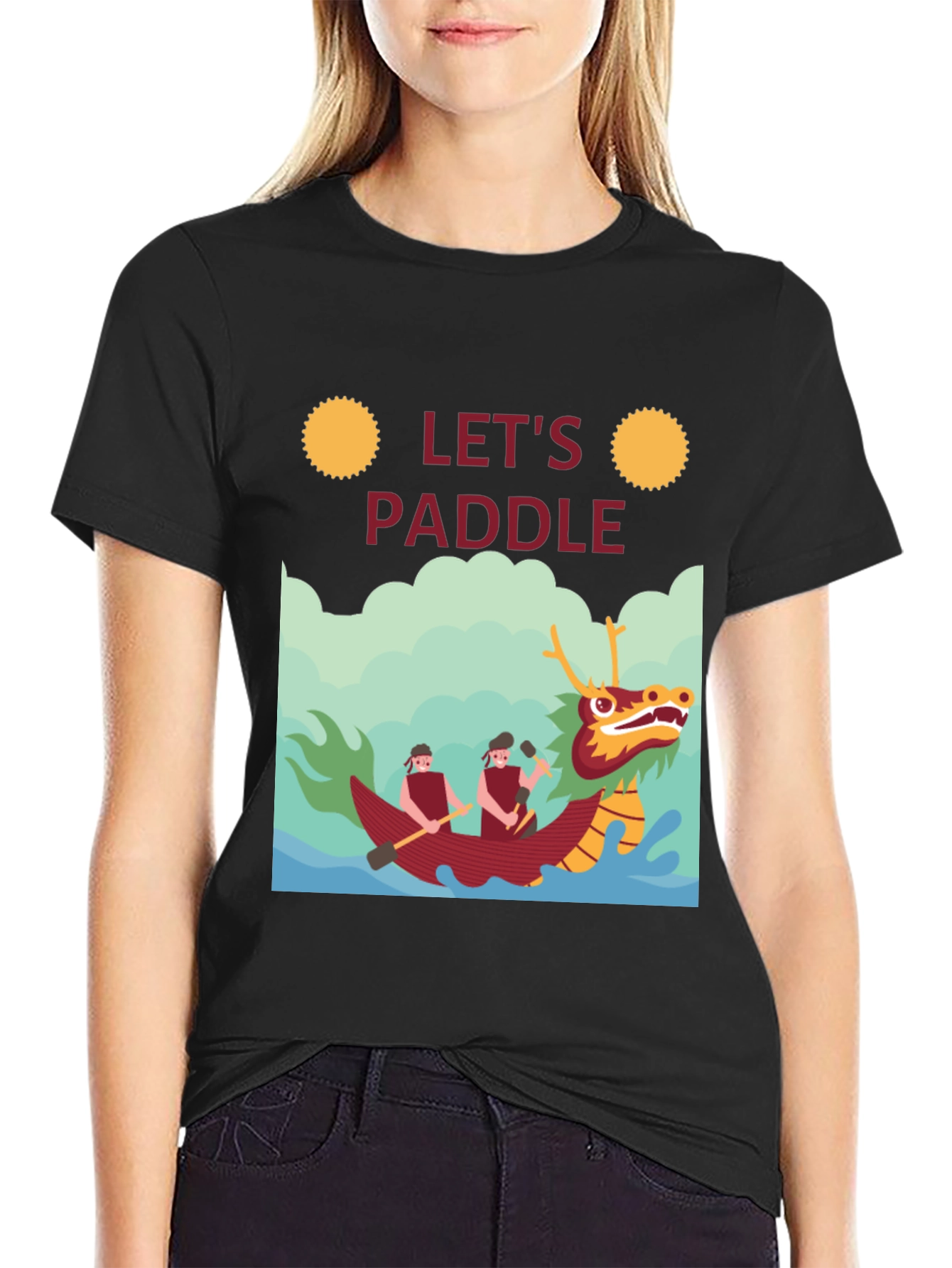 Lets Paddle Dragon Boat Festival T-Shirt