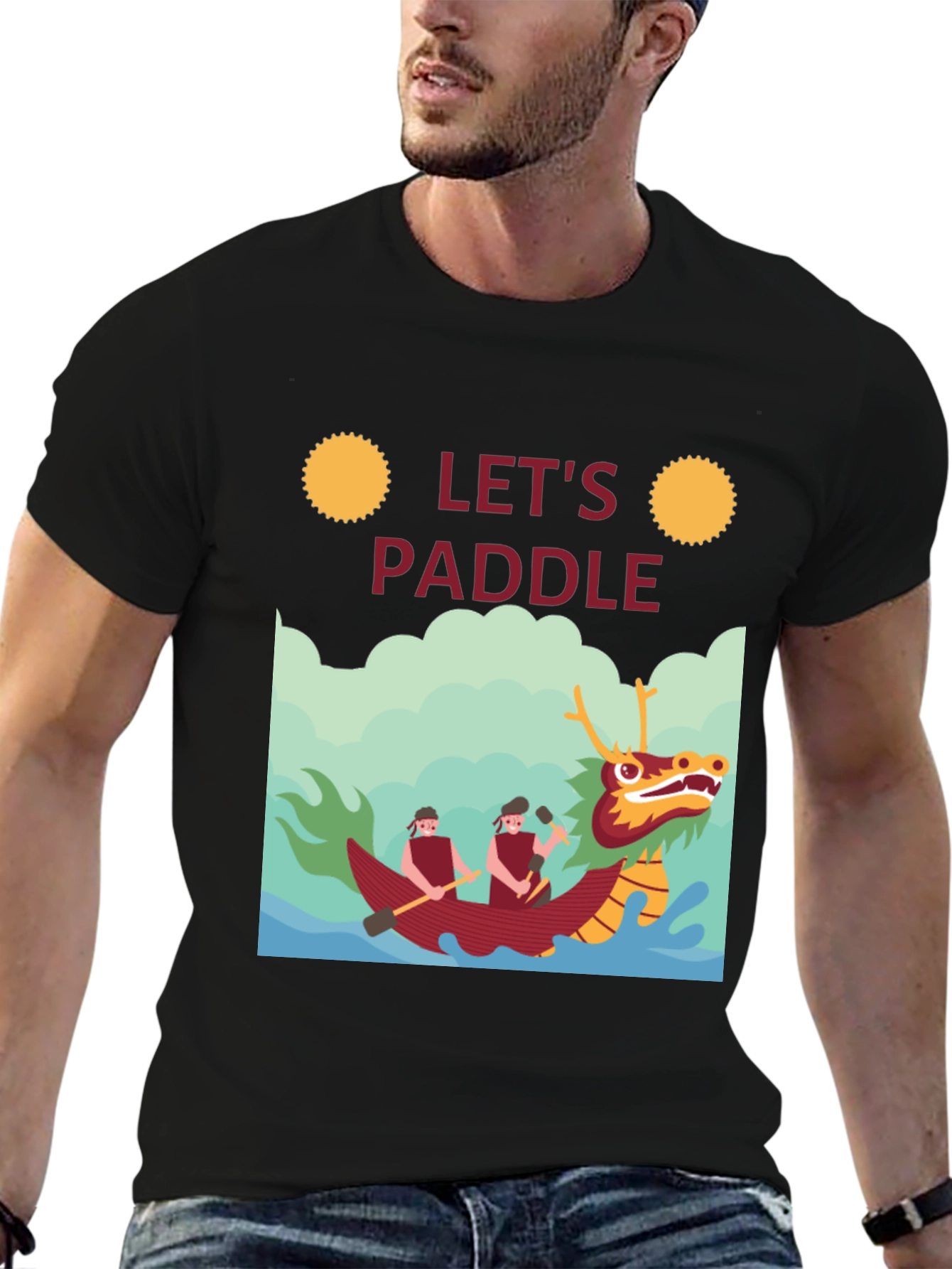 Lets Paddle Dragon Boat Festival T-Shirt