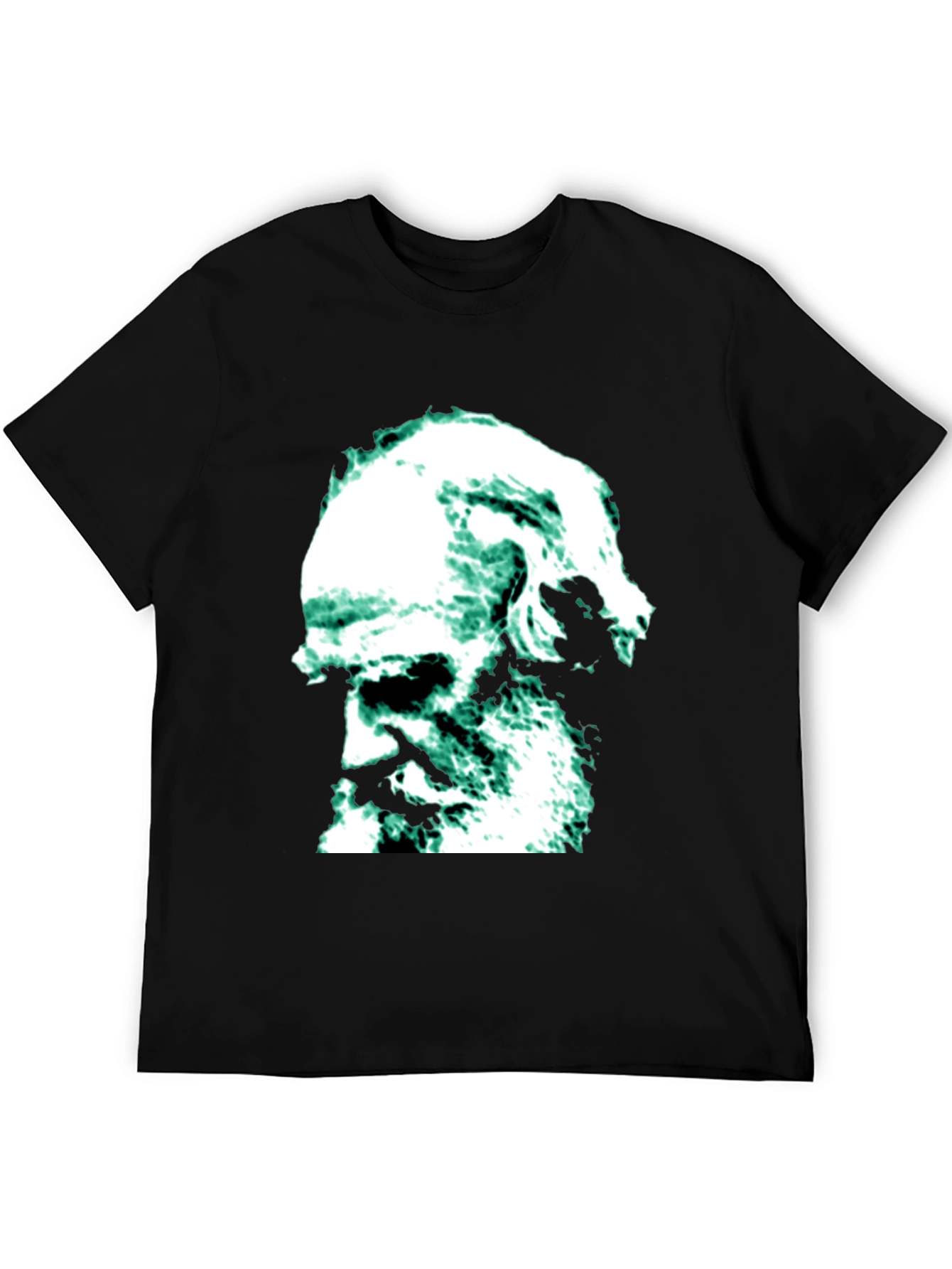 Darwin Graphic T-Shirt - Black Cotton Blend