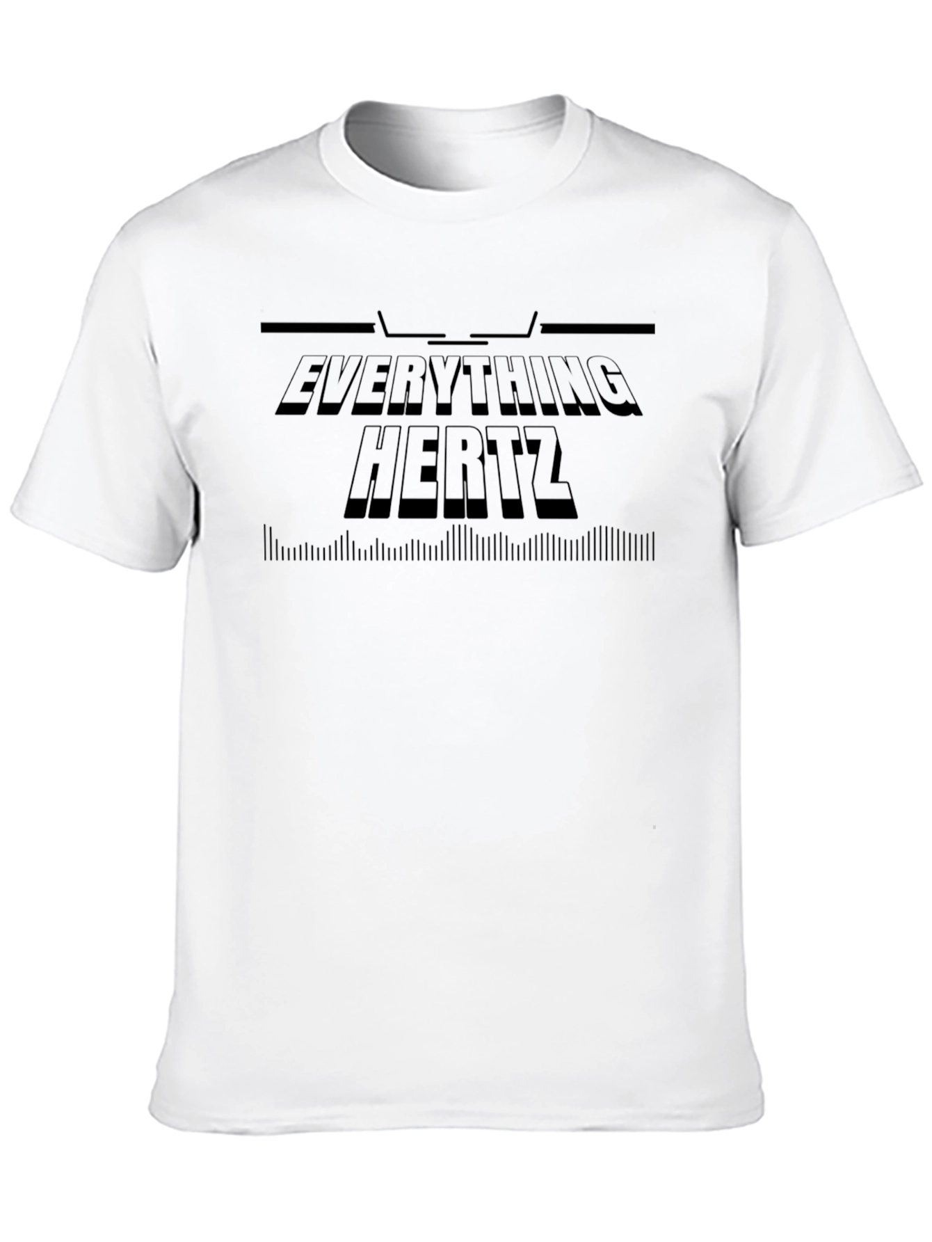 Everything Hertz Black Graphic Tee
