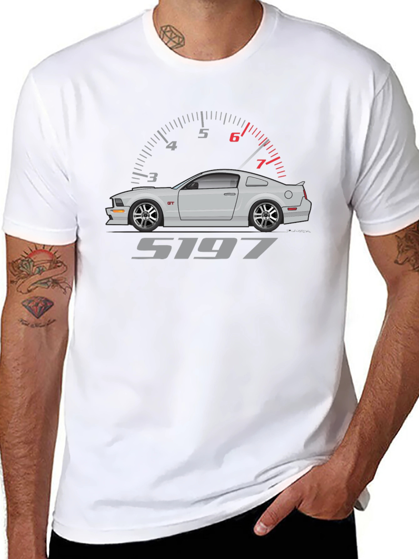 S197 Mustang T-Shirt - Automotive Enthusiast Apparel