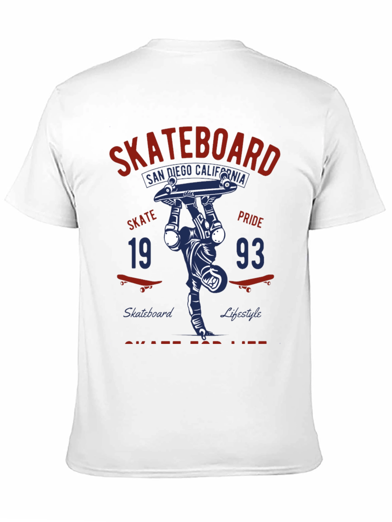 Skateboard San Diego Graphic T-Shirt