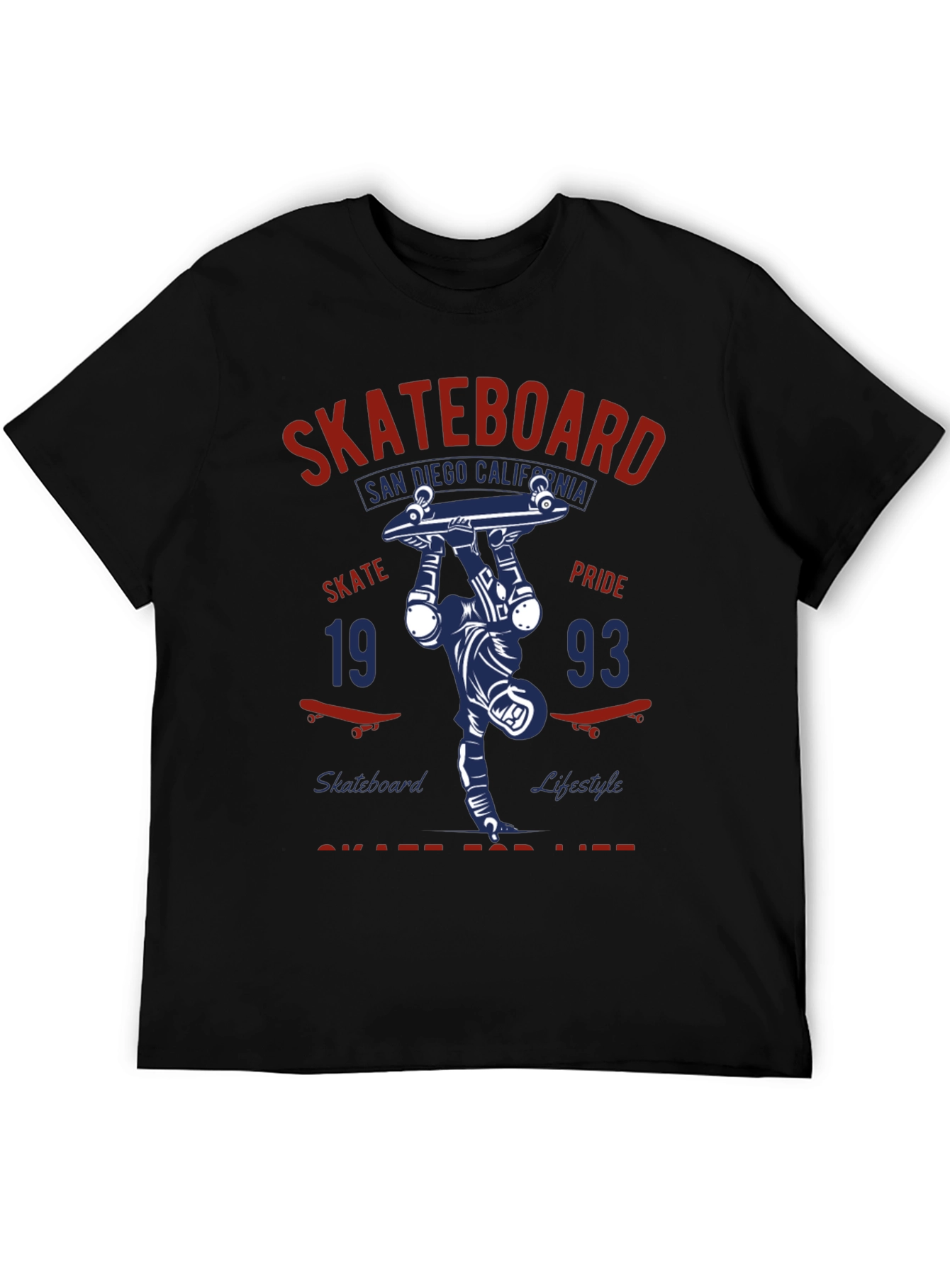 Skateboard San Diego Graphic T-Shirt
