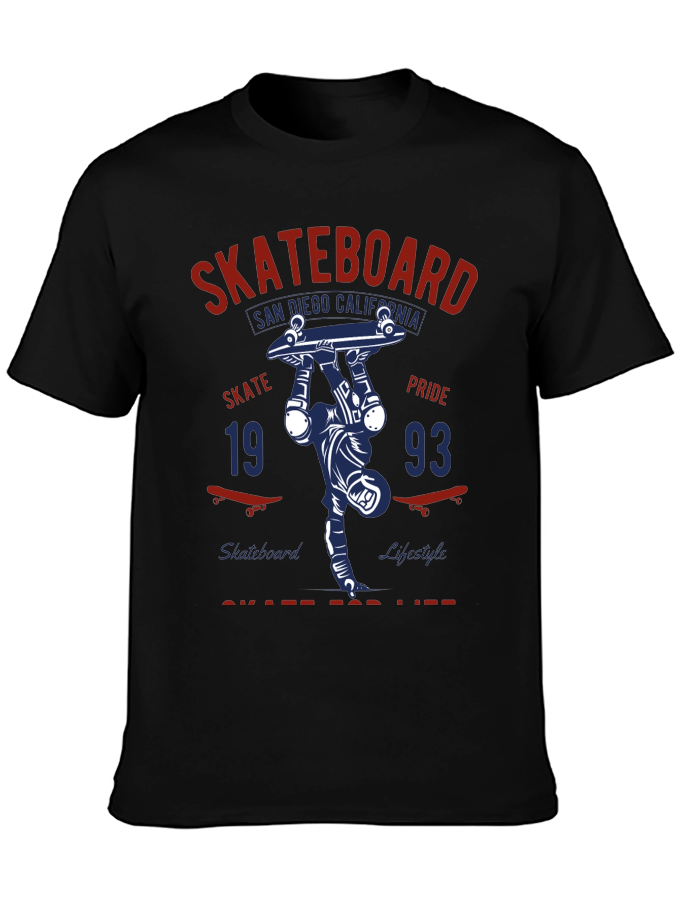 Skateboard San Diego Graphic T-Shirt