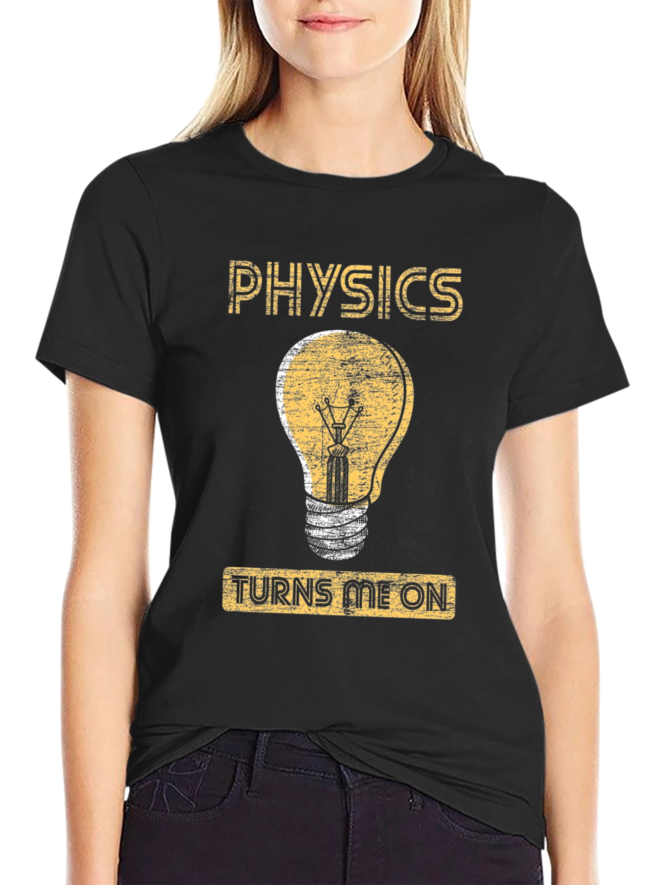 Physics Turns Me On T-Shirt - Funny Science Tee