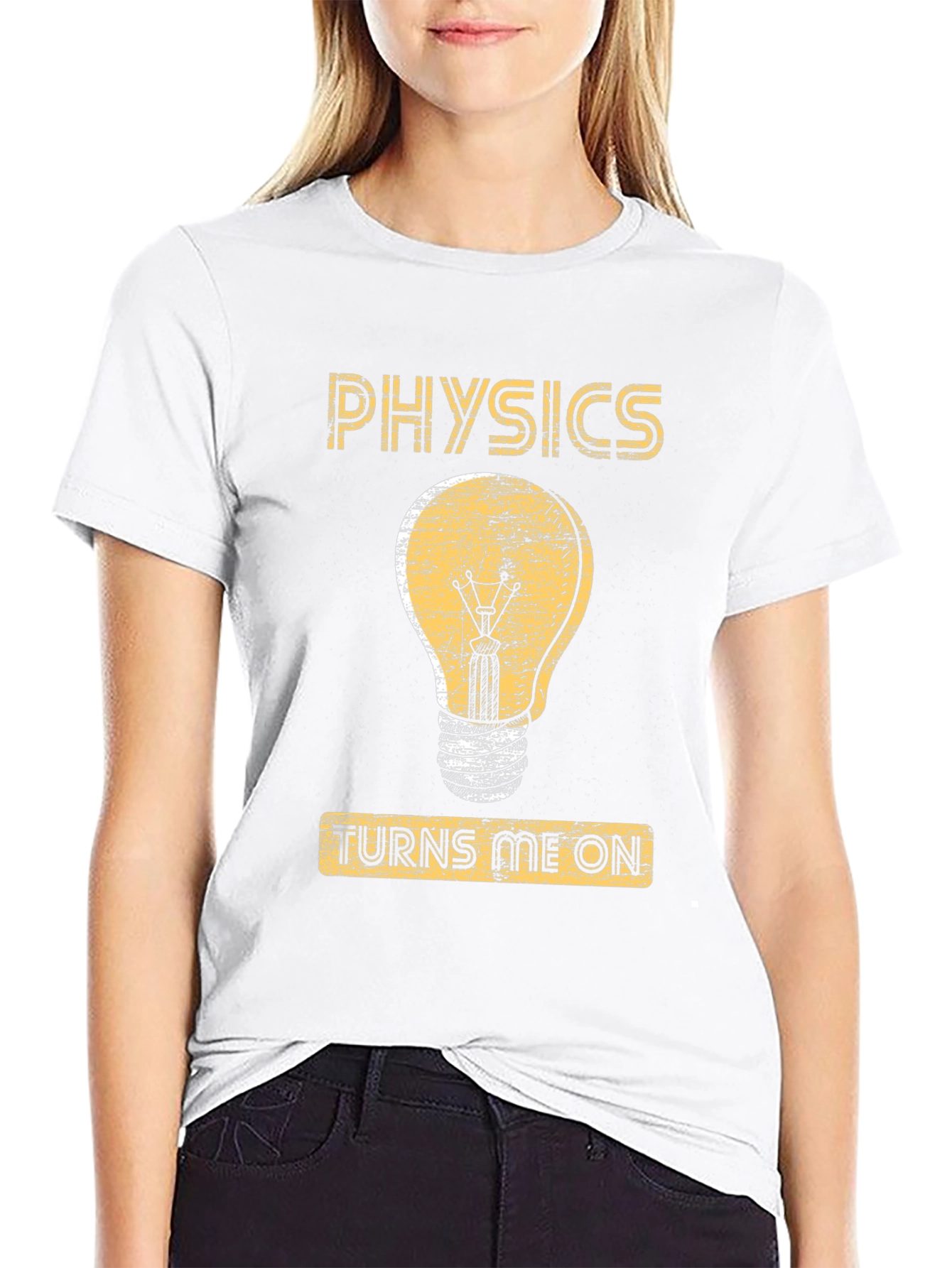 Physics Turns Me On T-Shirt - Funny Science Tee