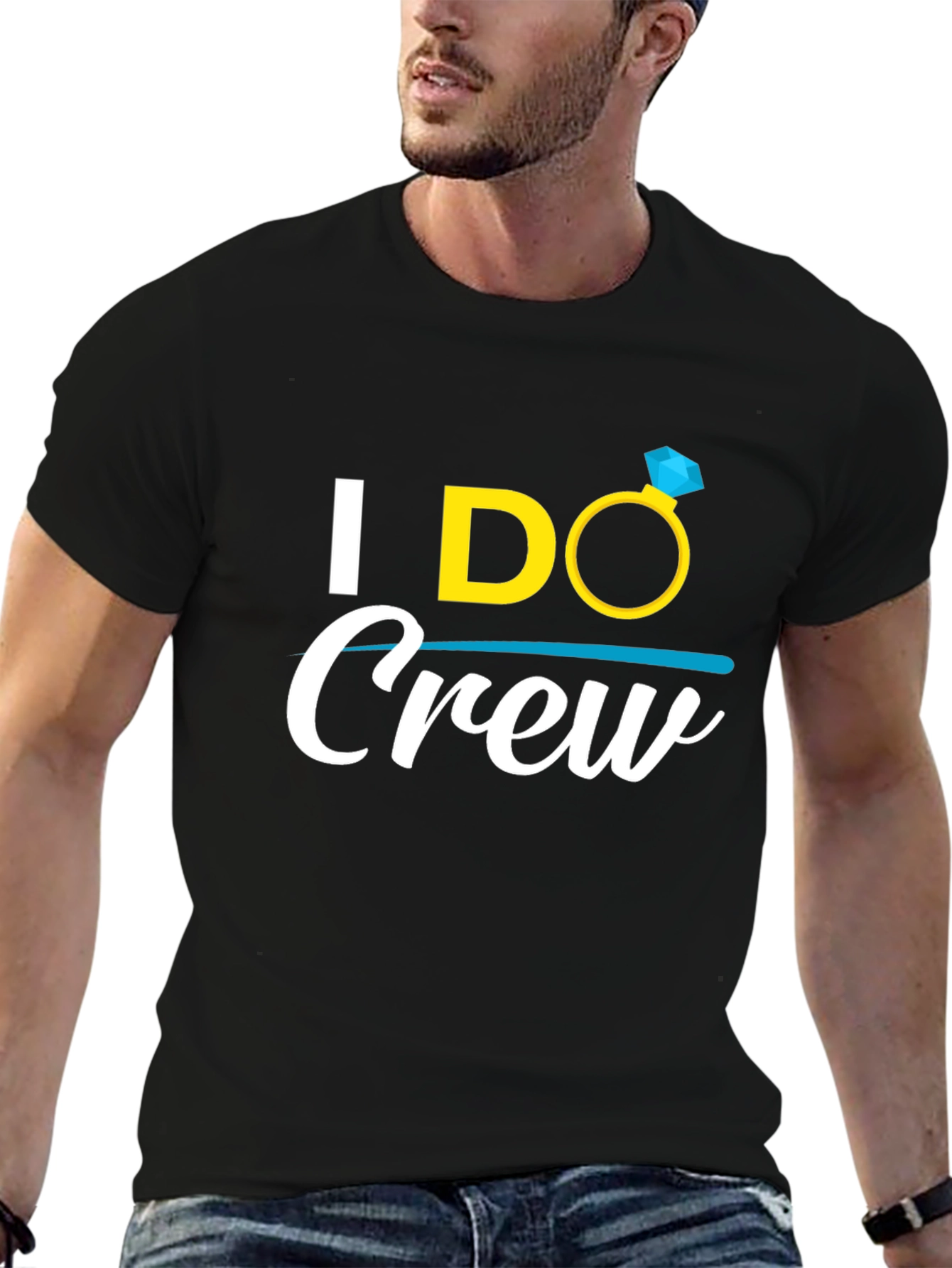 I DO Crew T-Shirt - Wedding Party Tee