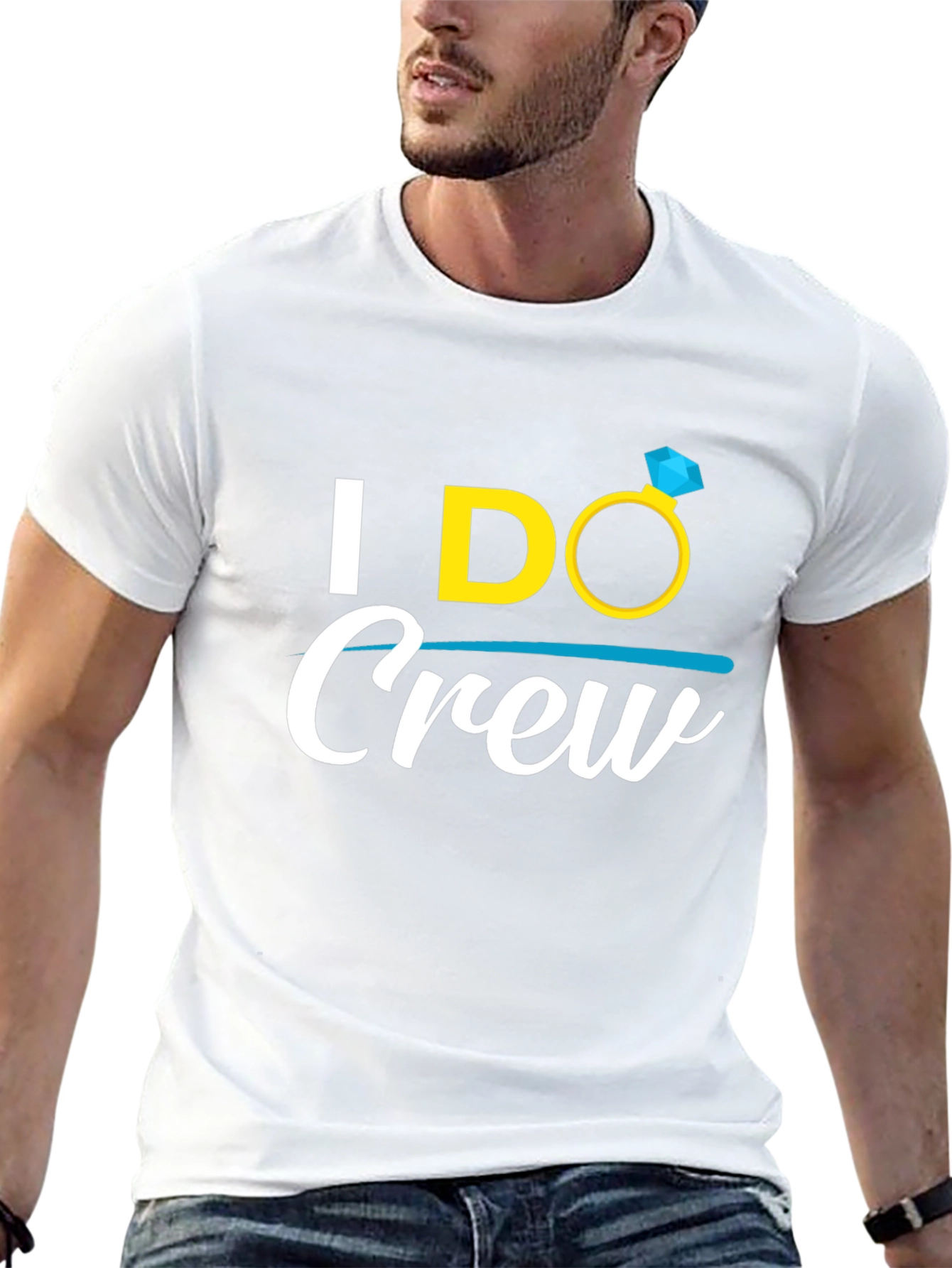 I DO Crew T-Shirt - Wedding Party Tee