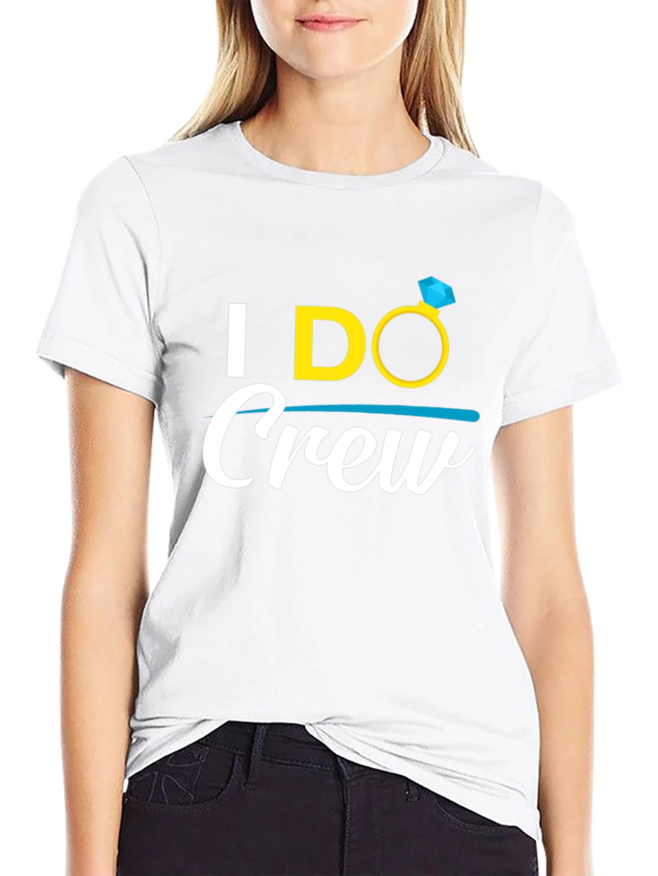I DO Crew T-Shirt - Wedding Party Tee