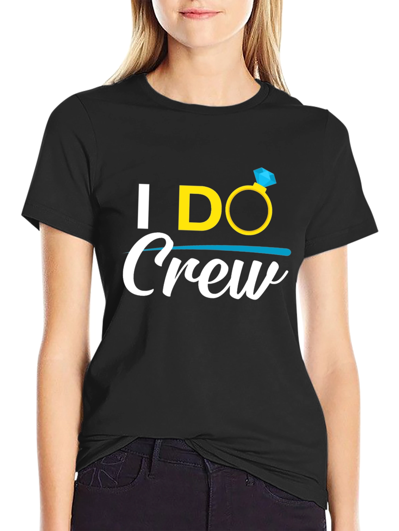 I DO Crew T-Shirt - Wedding Party Tee