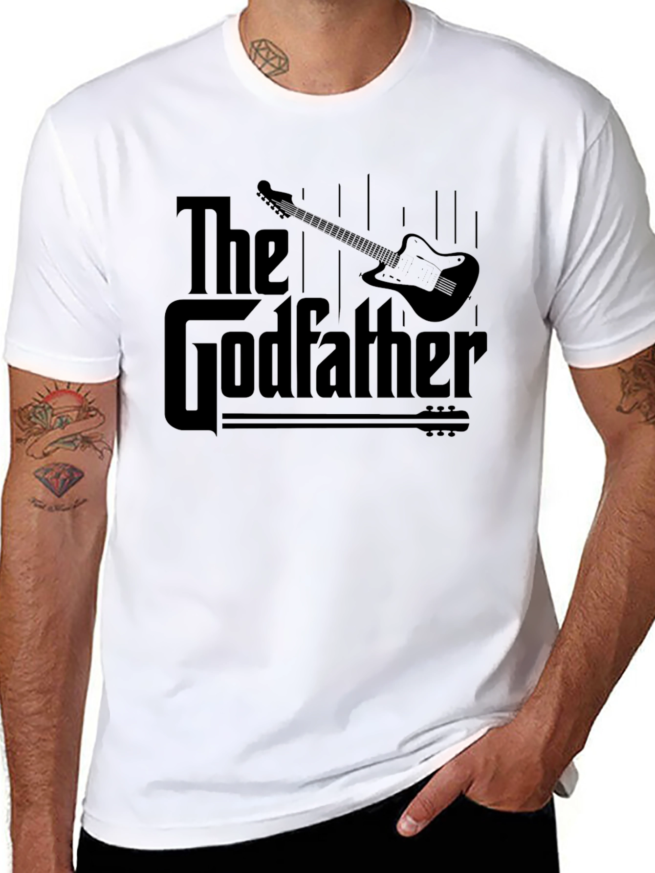 The Godfather Guitar T-Shirt - Music Lover Tee