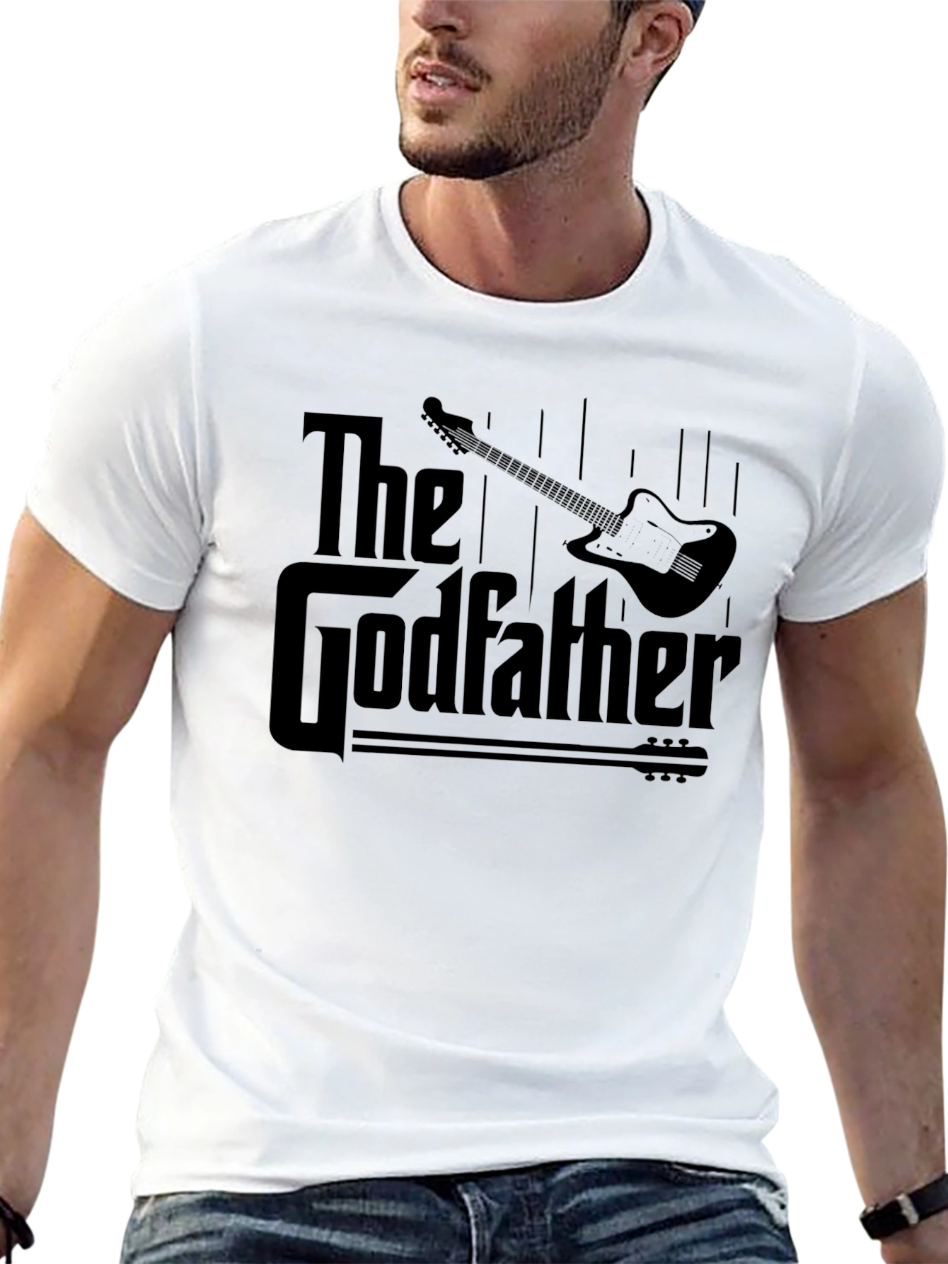 The Godfather Guitar T-Shirt - Music Lover Tee