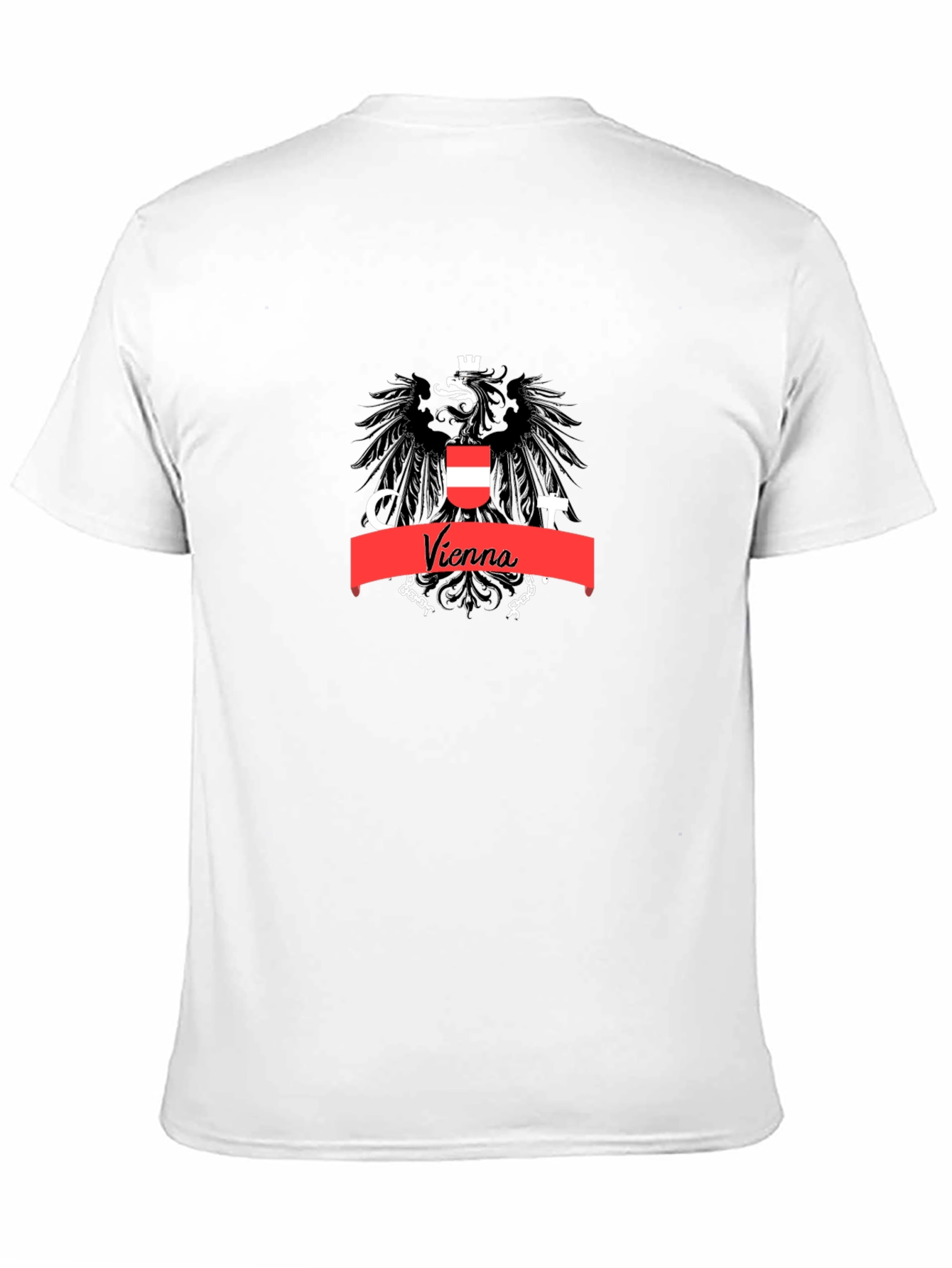 Vienna Austria Emblem T-Shirt Black