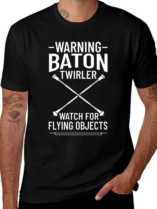 Baton Twirler Warning T-Shirt