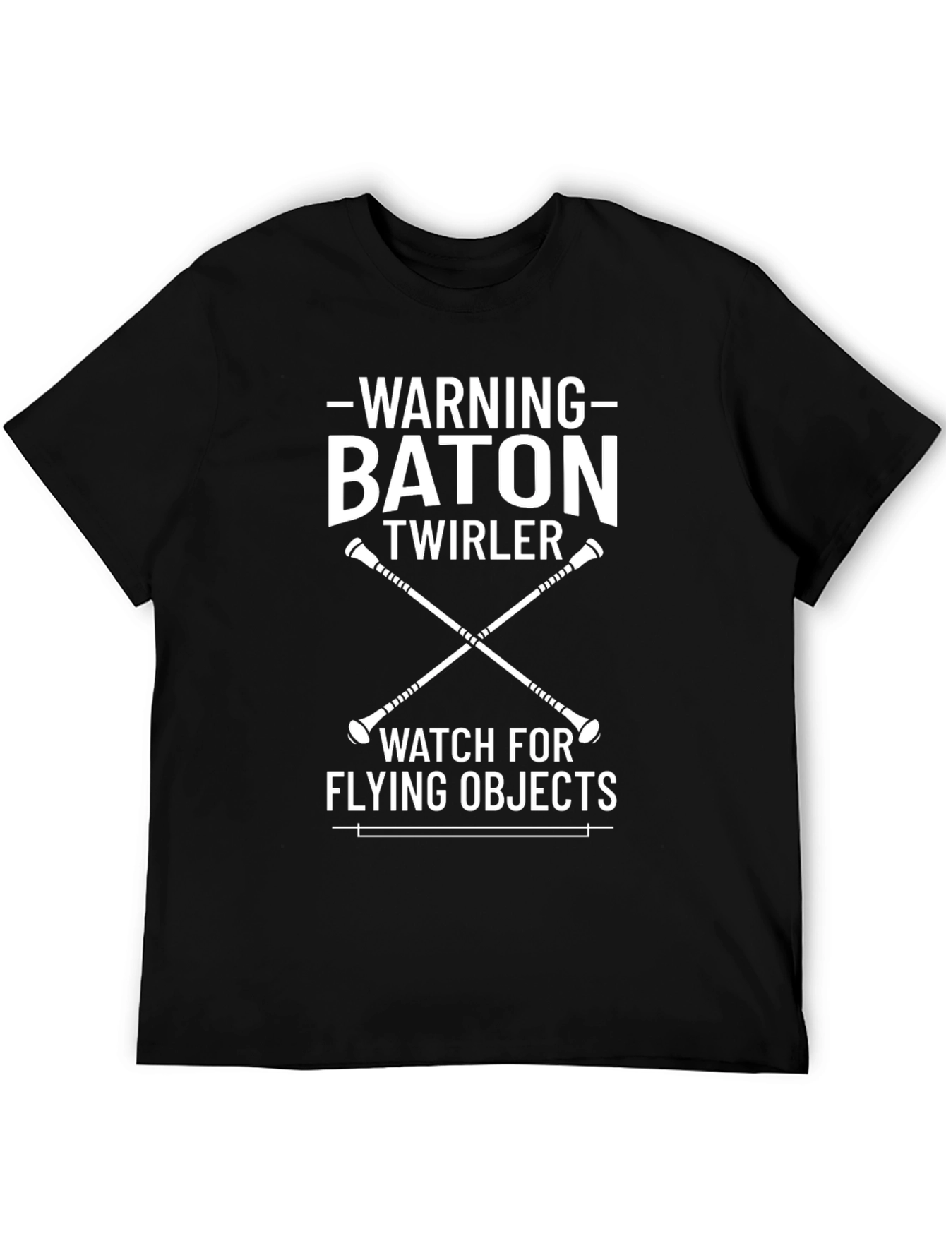 Baton Twirler Warning T-Shirt