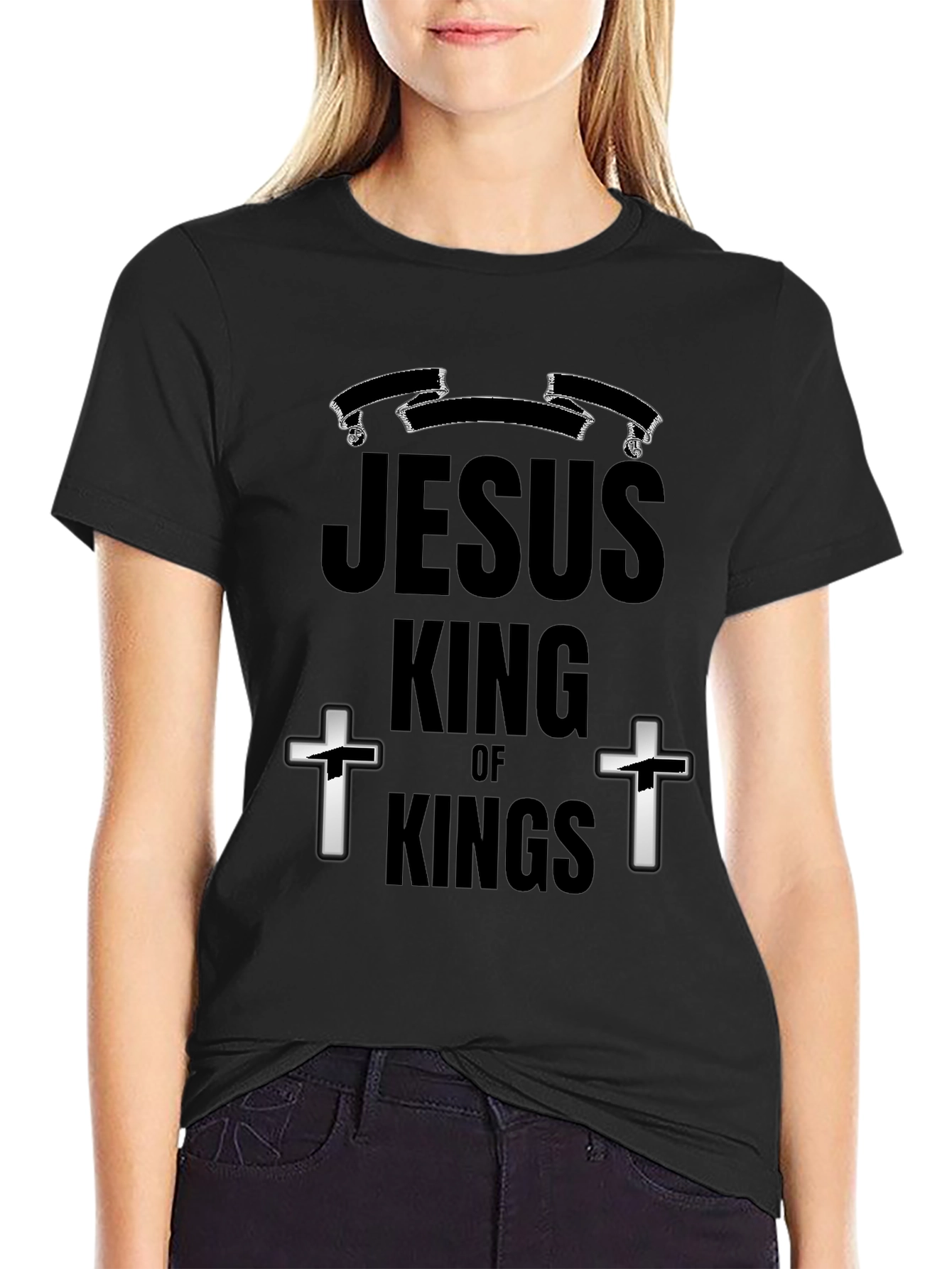 Jesus King of Kings Graphic T-Shirt
