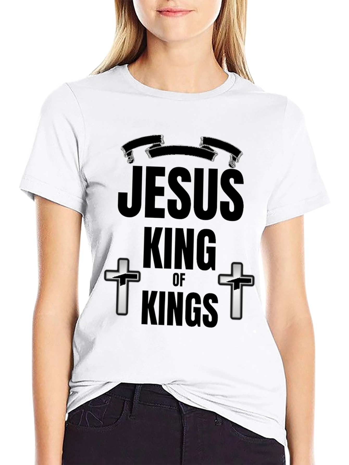 Jesus King of Kings Graphic T-Shirt