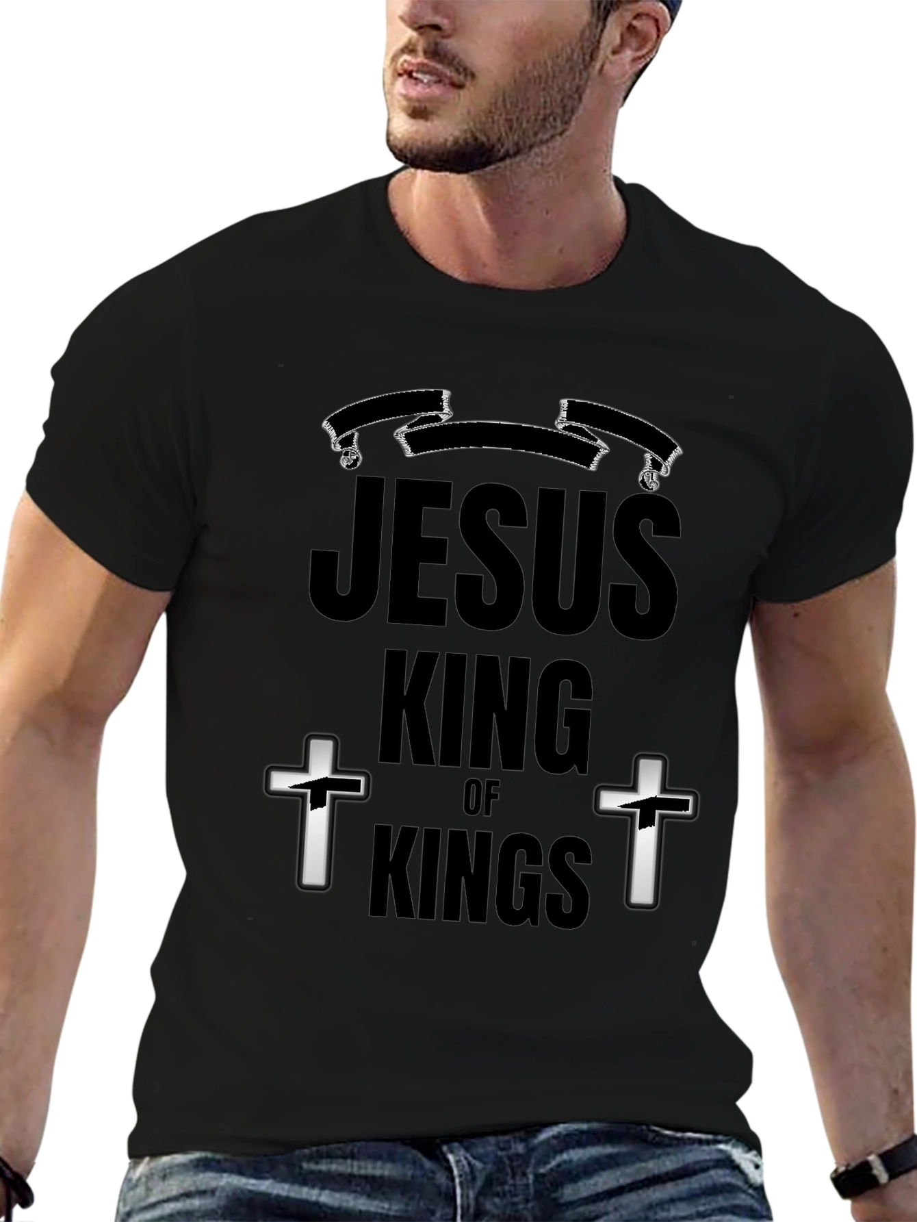 Jesus King of Kings Graphic T-Shirt