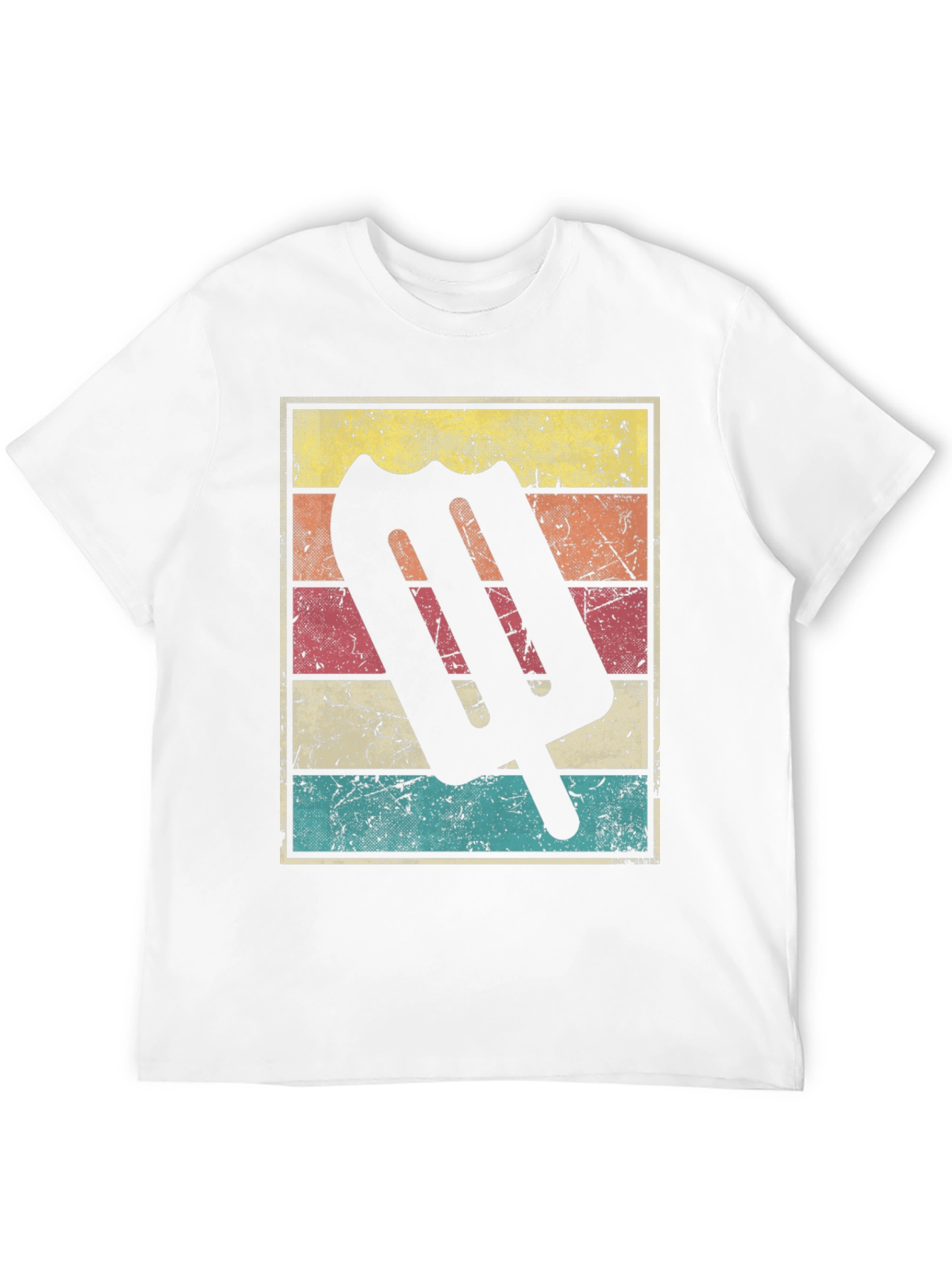 Retro Popsicle T-Shirt - Summer Vibes Tee