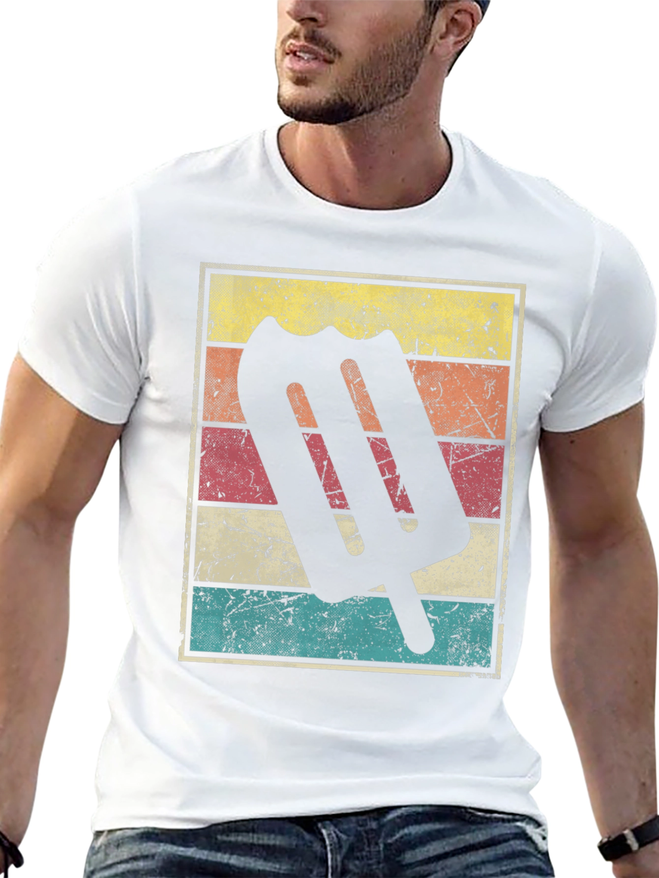 Retro Popsicle T-Shirt - Summer Vibes Tee