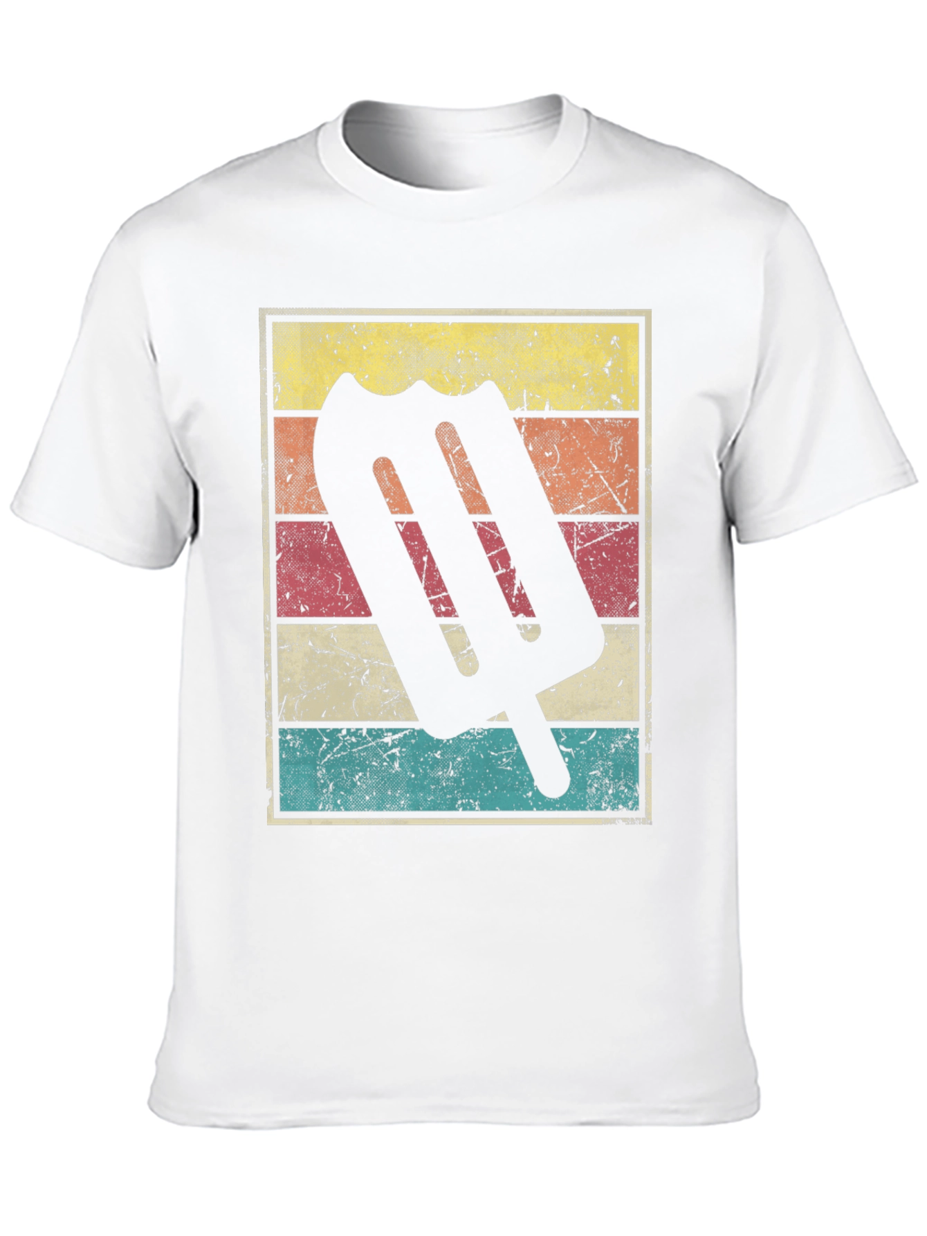 Retro Popsicle T-Shirt - Summer Vibes Tee