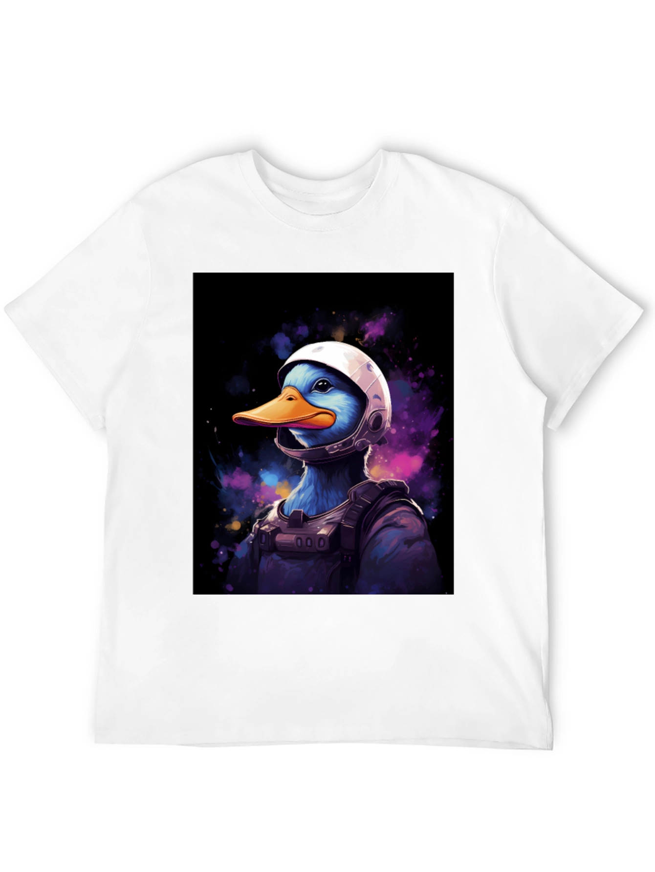 Astronaut Duck Graphic Tee - Unique Streetwear