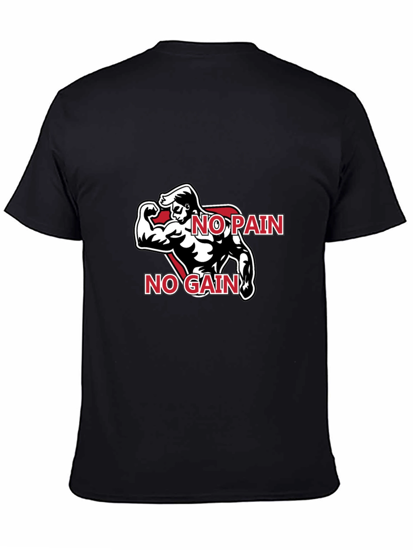 No Pain No Gain T-Shirt - Mens Fitness Tee