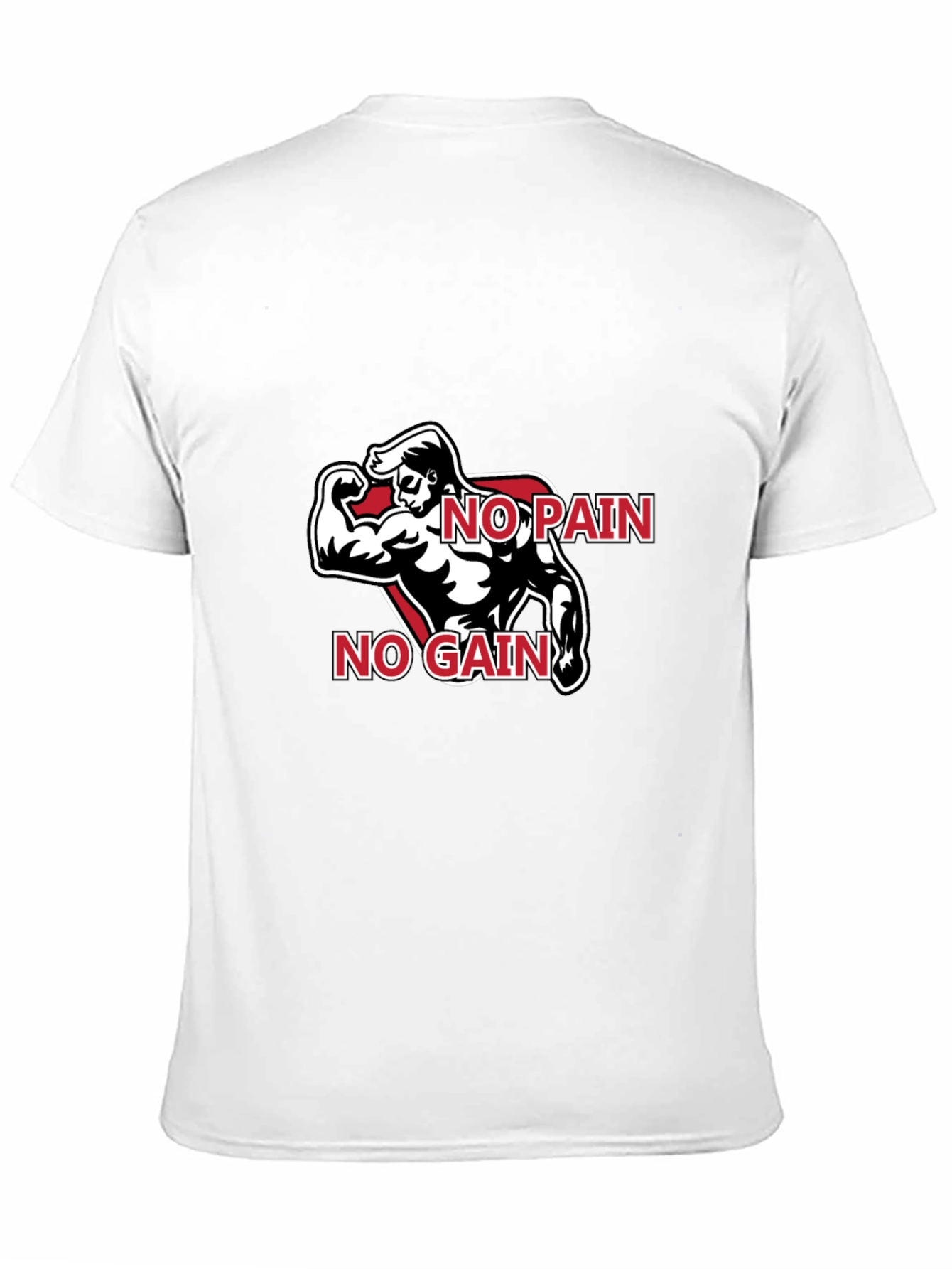 No Pain No Gain T-Shirt - Mens Fitness Tee