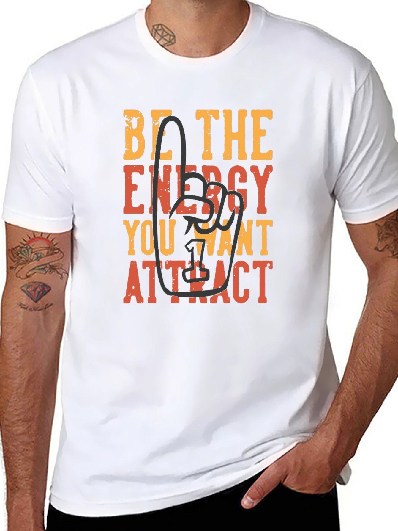 Be The Energy T-Shirt - Motivational Graphic Tee