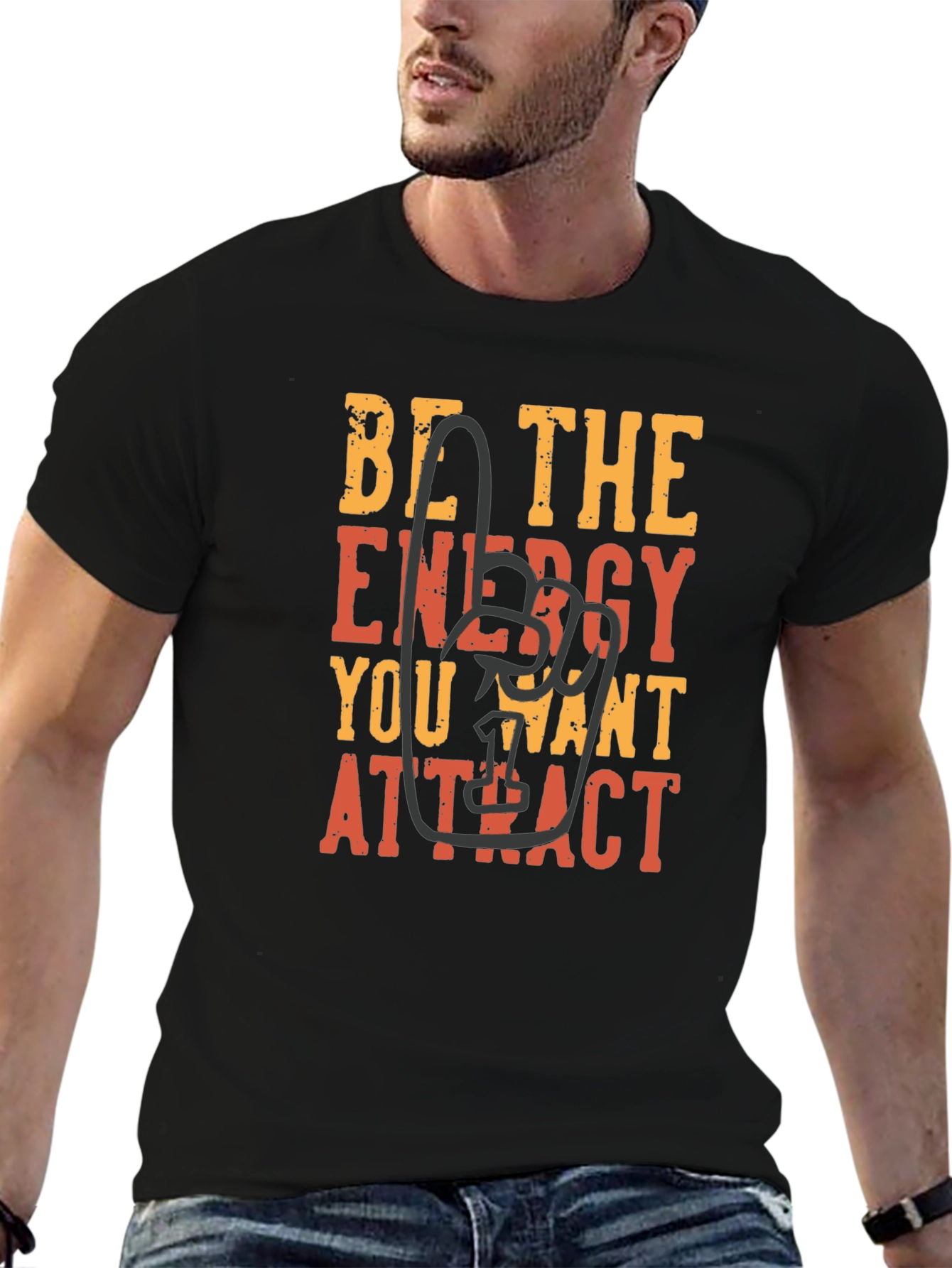 Be The Energy T-Shirt - Motivational Graphic Tee
