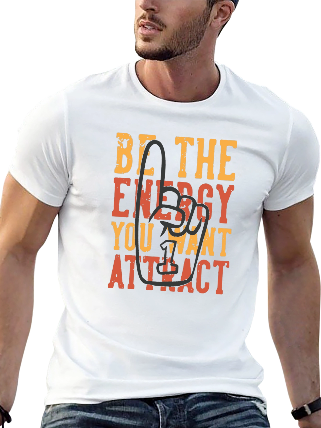 Be The Energy T-Shirt - Motivational Graphic Tee