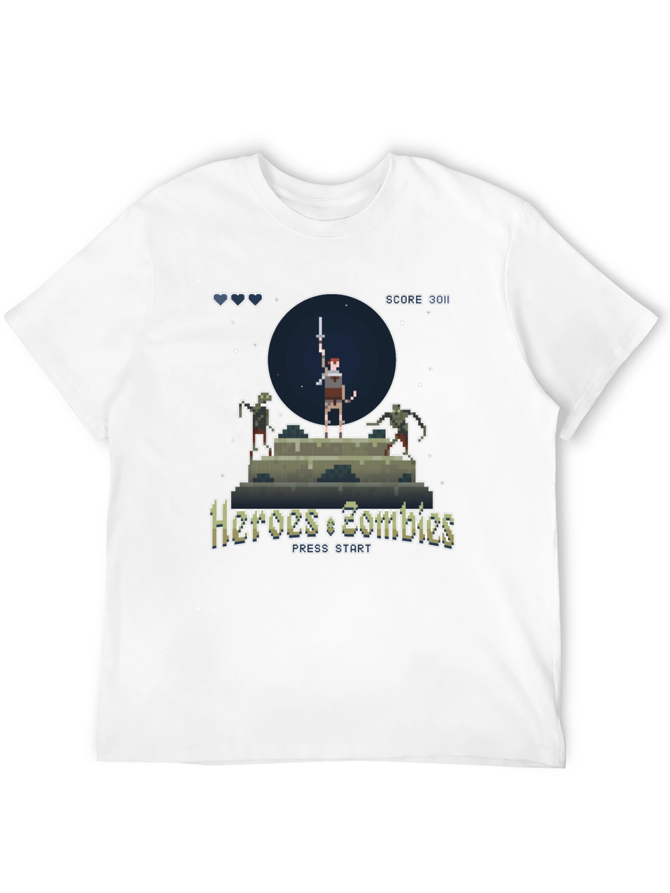 Heroes & Zombies Graphic Tee