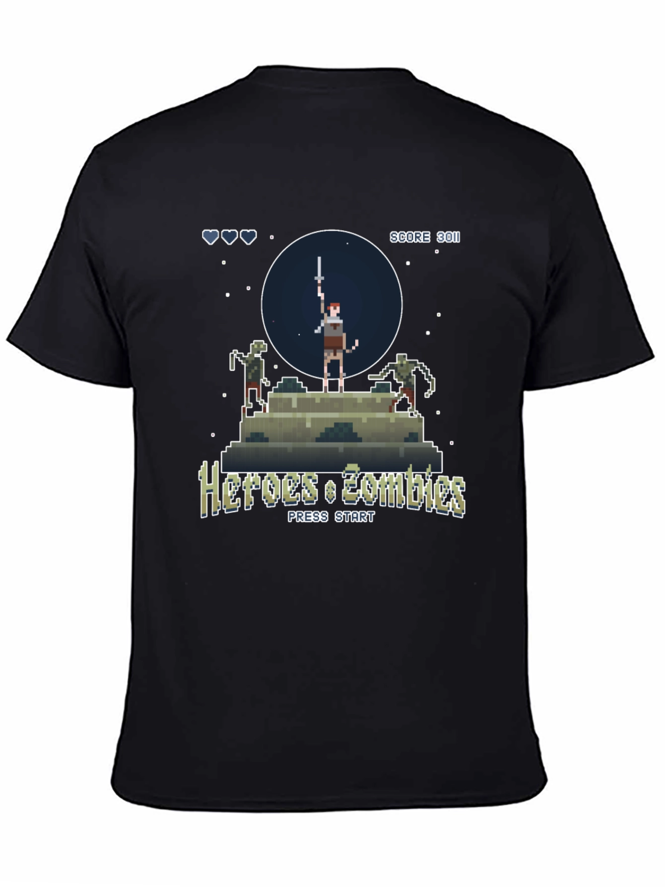 Heroes & Zombies Graphic Tee