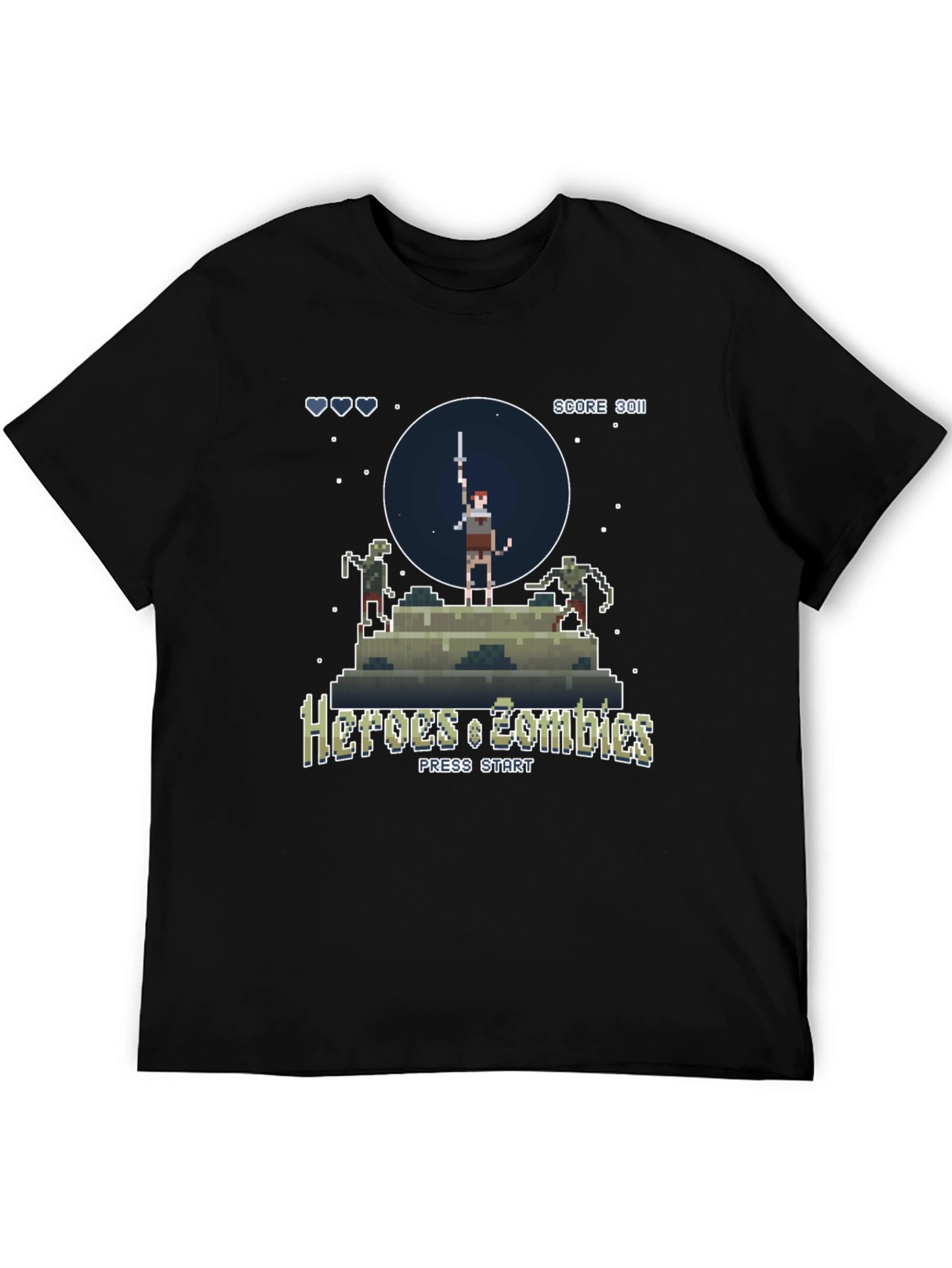 Heroes & Zombies Graphic Tee