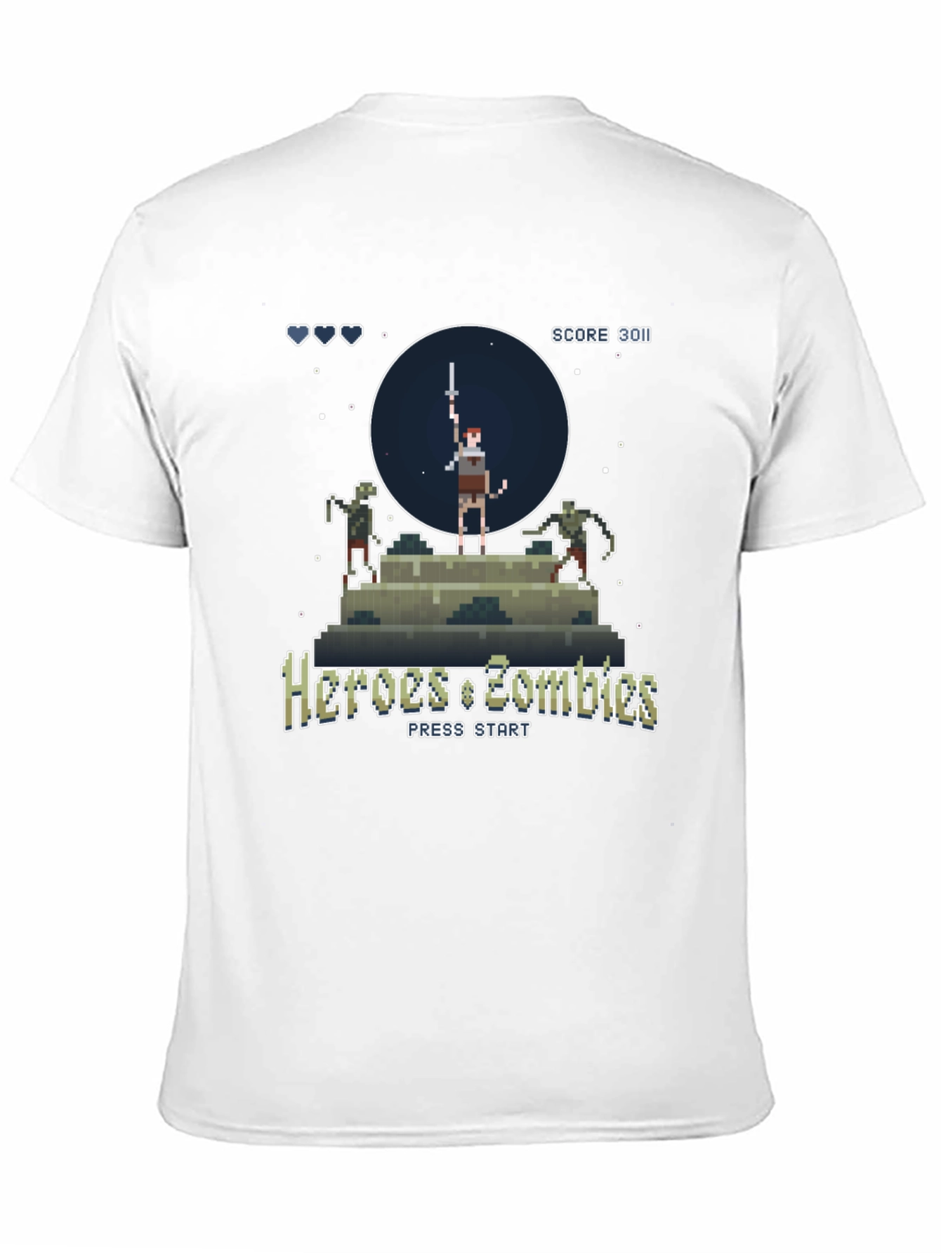 Heroes & Zombies Graphic Tee