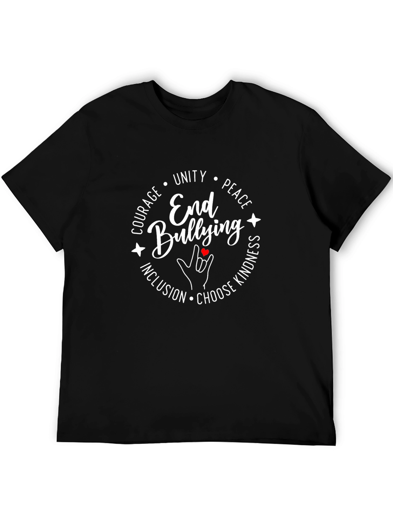 End Bullying T-Shirt - Kindness & Unity Design