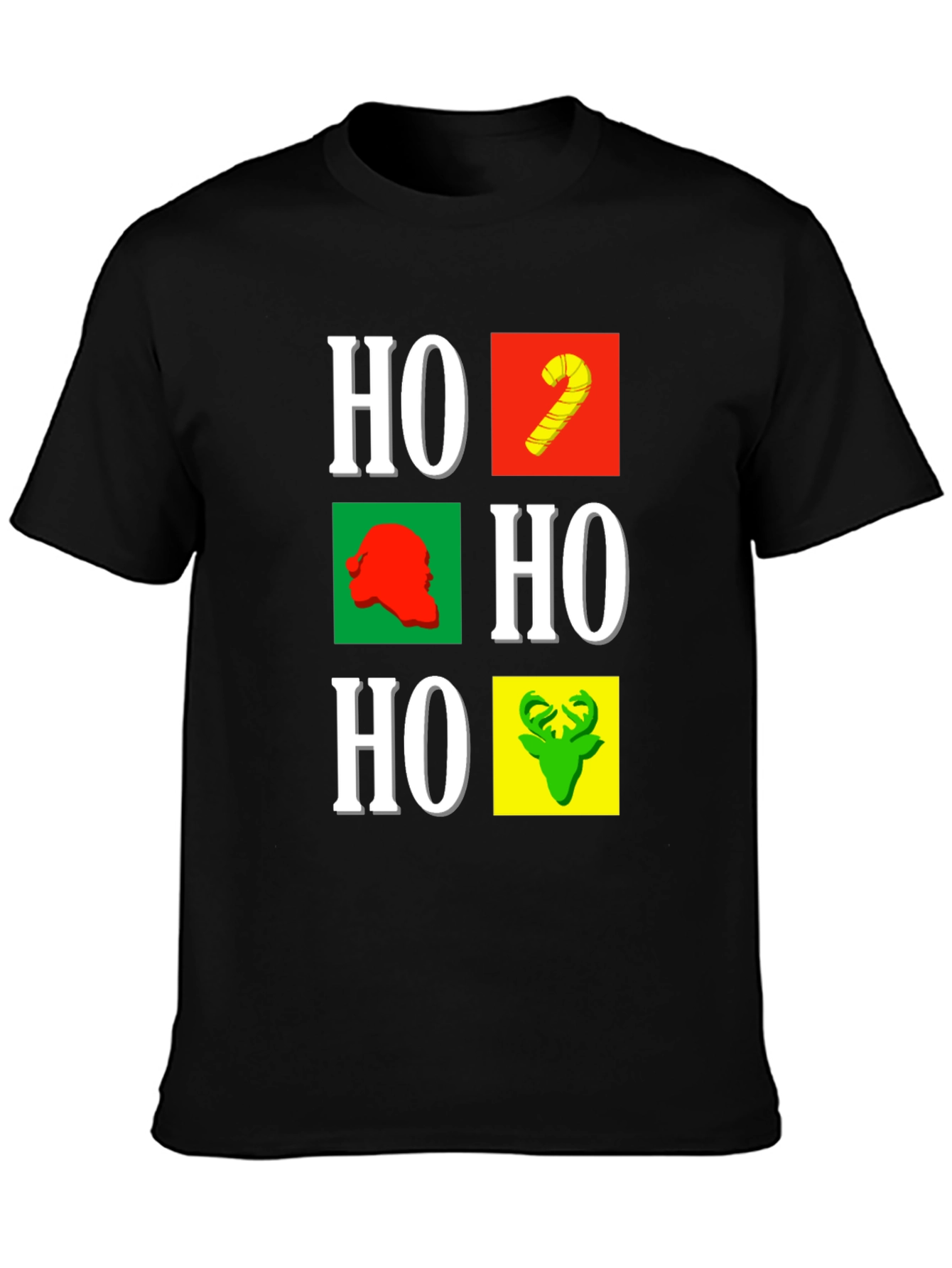 Festive Ho Ho Ho Holiday T-Shirt