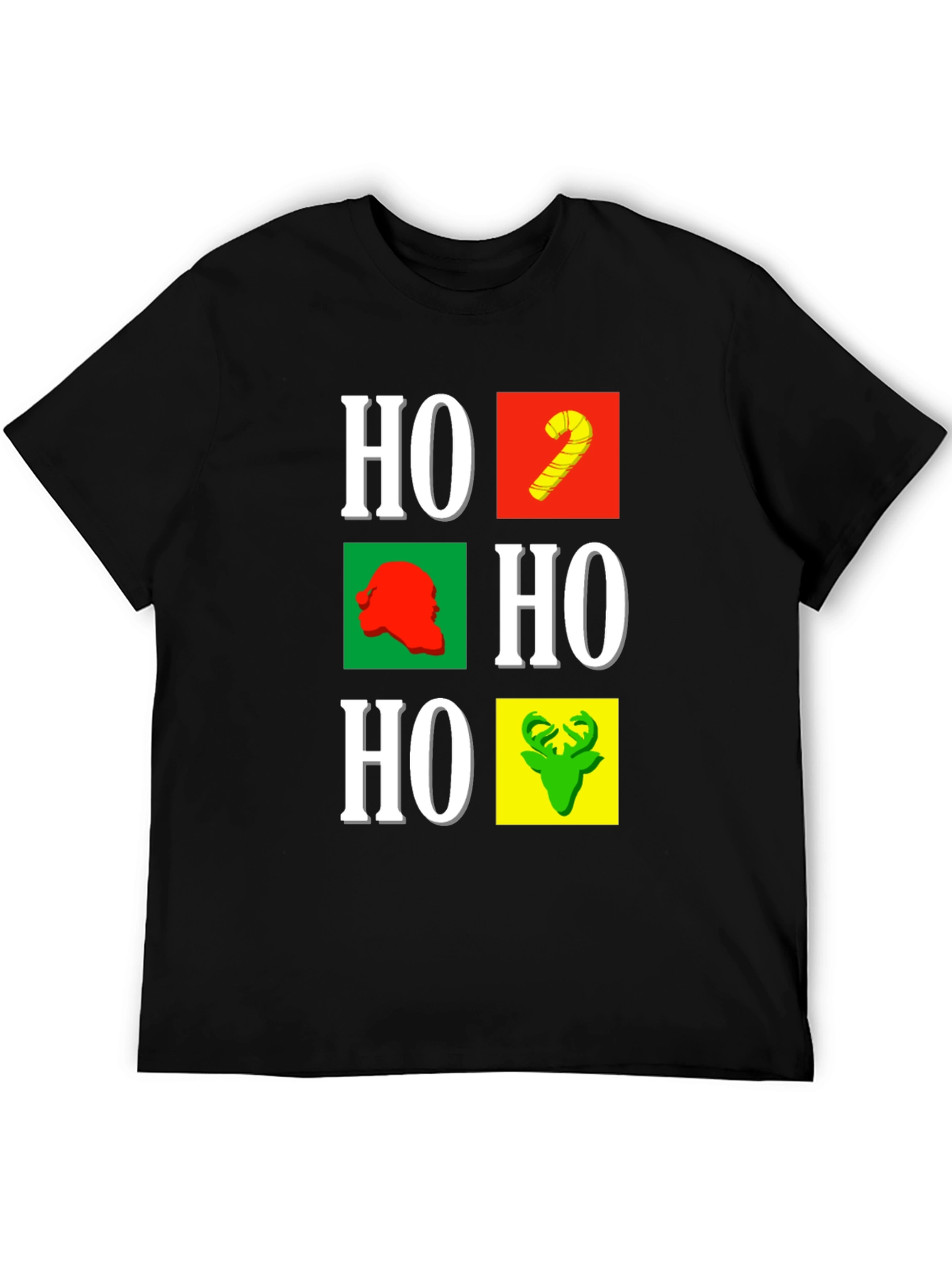 Festive Ho Ho Ho Holiday T-Shirt