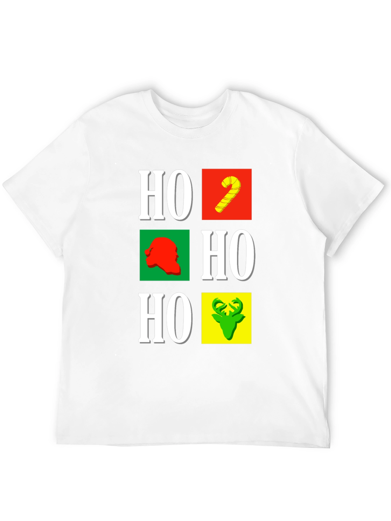 Festive Ho Ho Ho Holiday T-Shirt