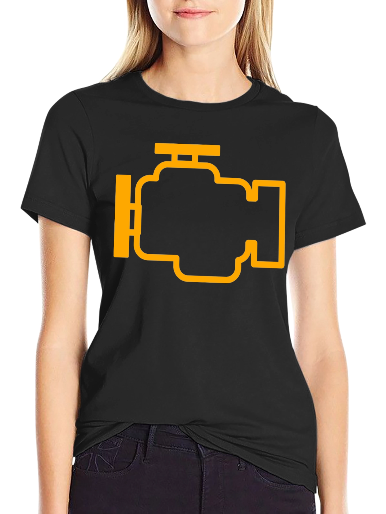 Check Engine Light Warning T-Shirt