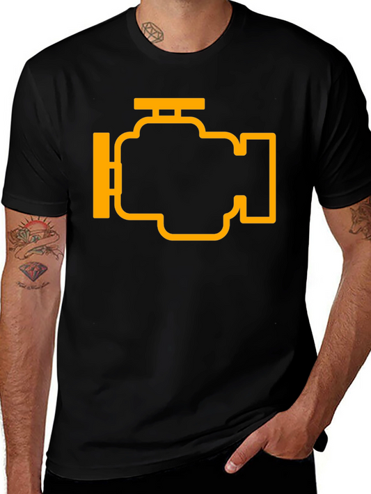 Check Engine Light Warning T-Shirt