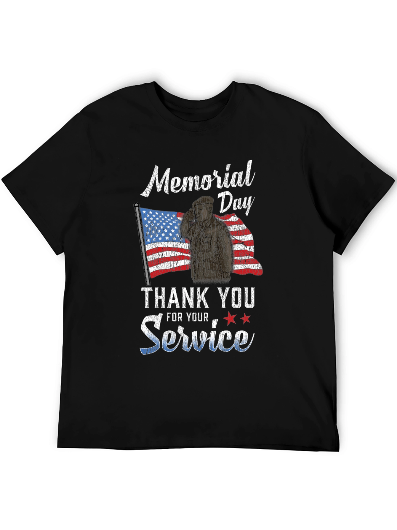 Memorial Day Thank You Service T-Shirt
