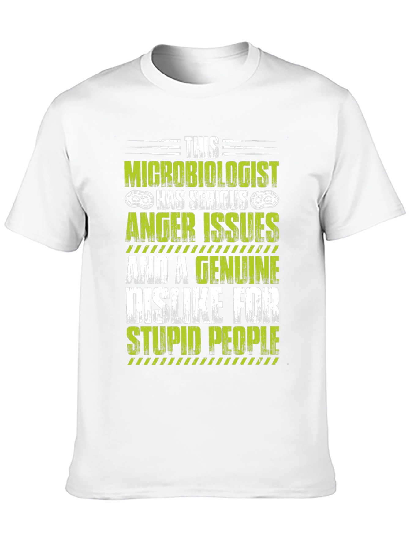 Microbiologist Anger Issues Graphic T-Shirt
