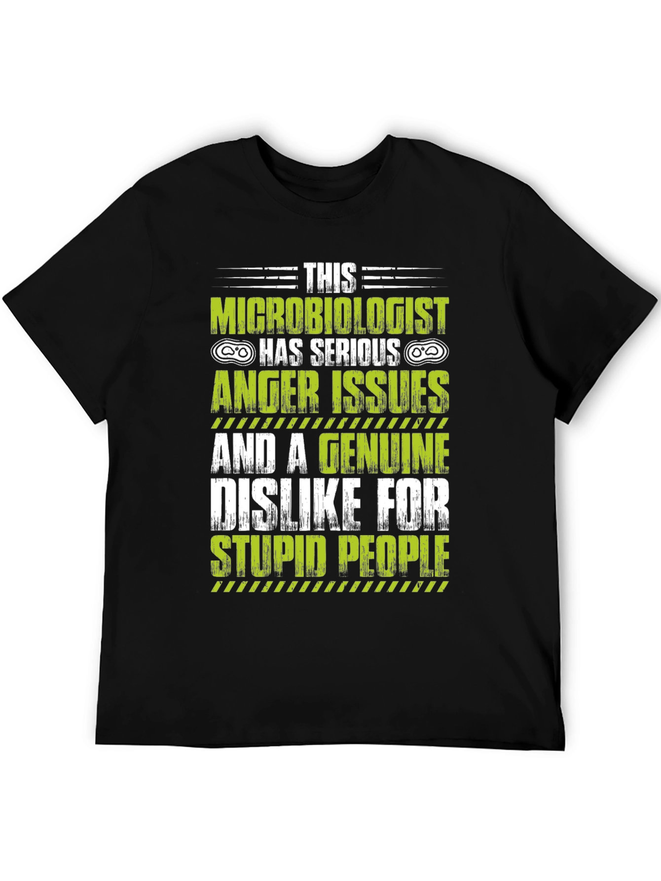 Microbiologist Anger Issues Graphic T-Shirt